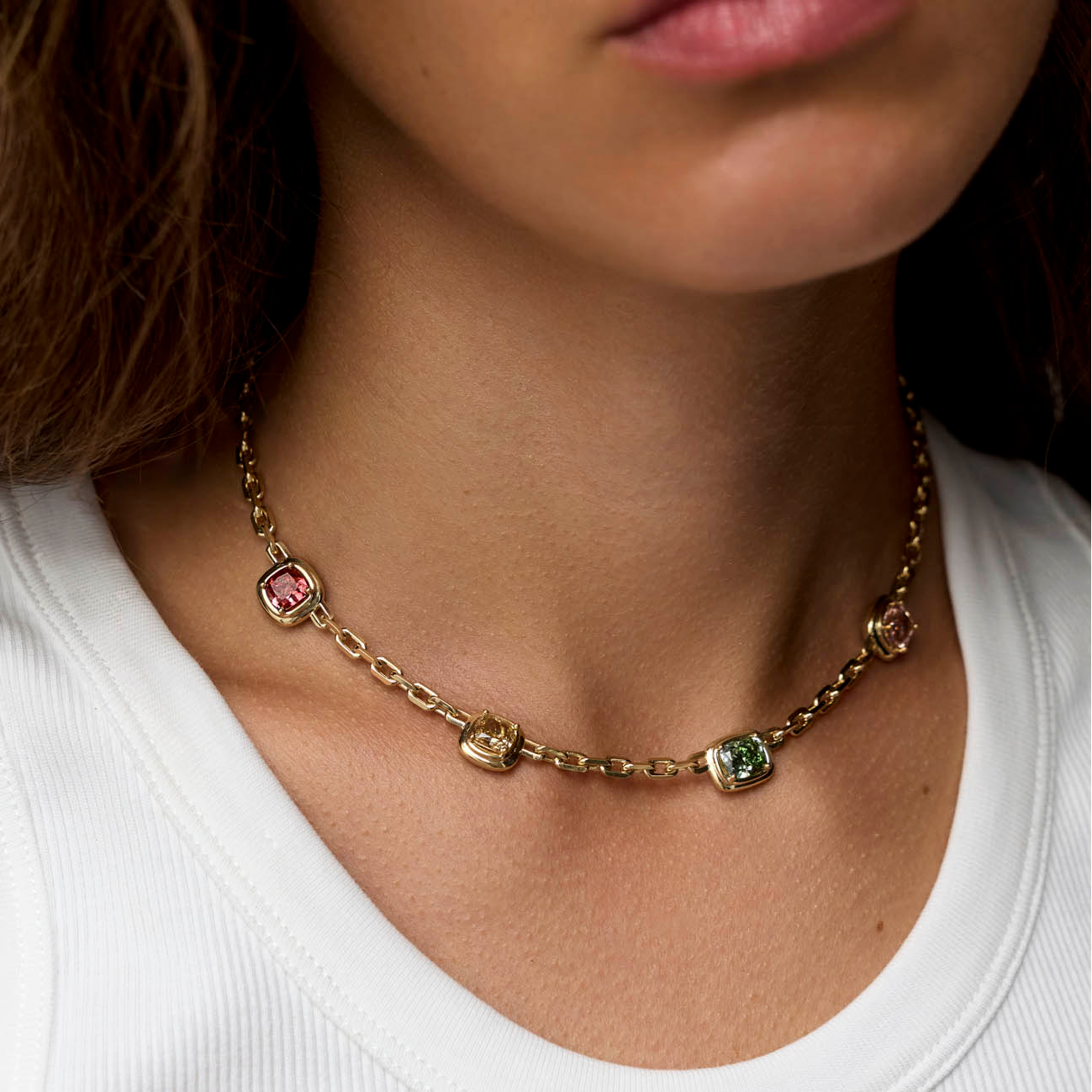 Velvet necklace