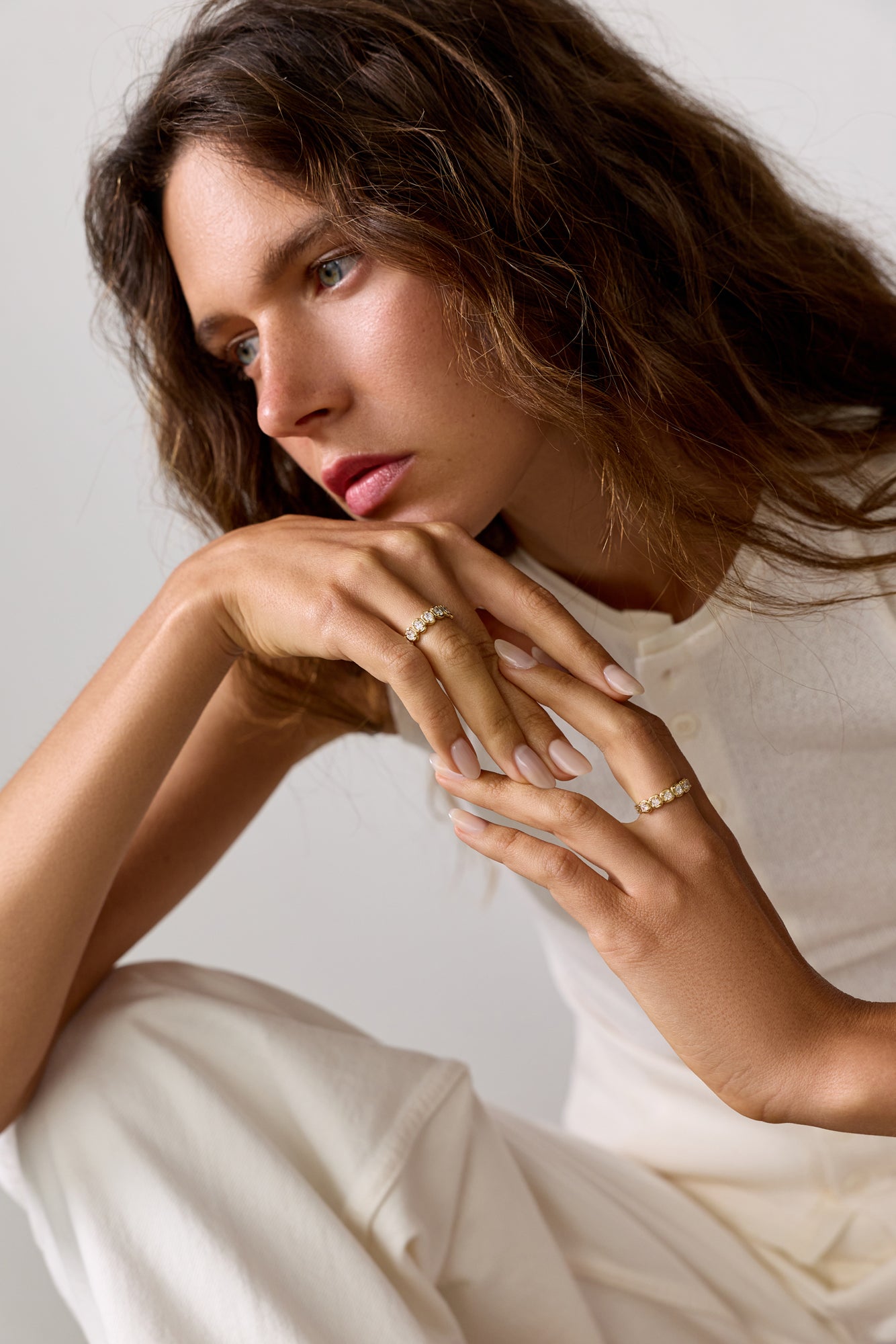Oval lights ring