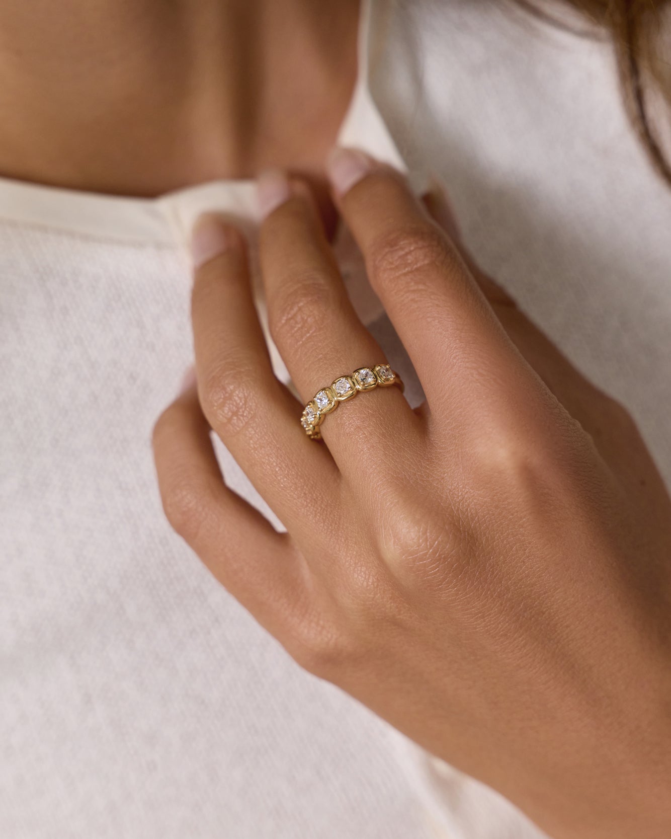 Cushion lights ring