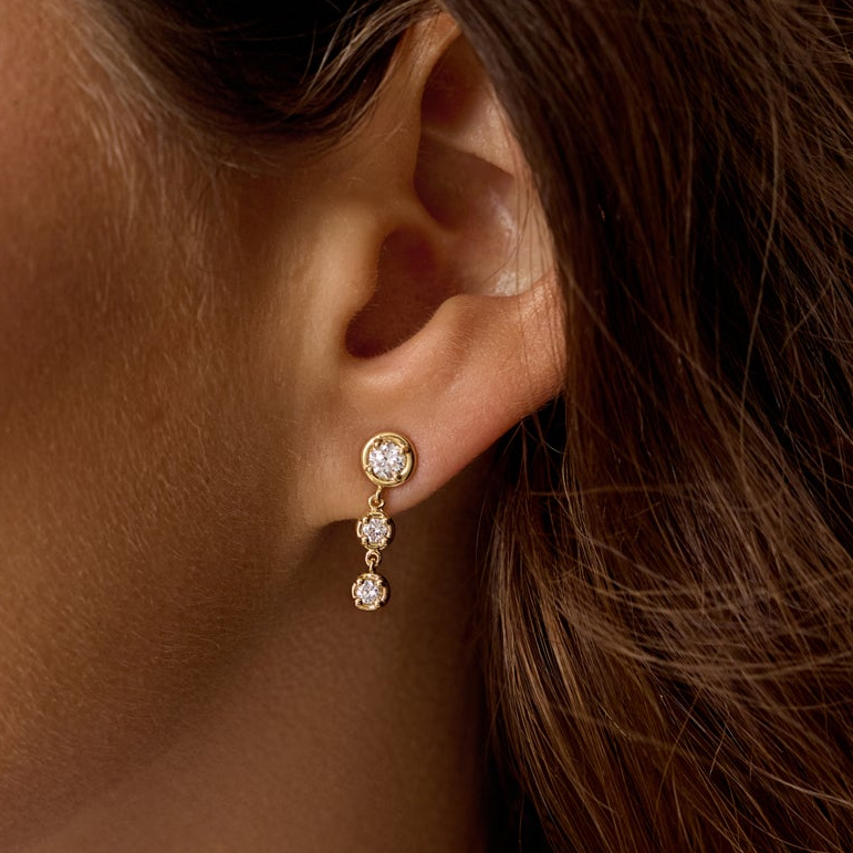 Wild bubbles earrings