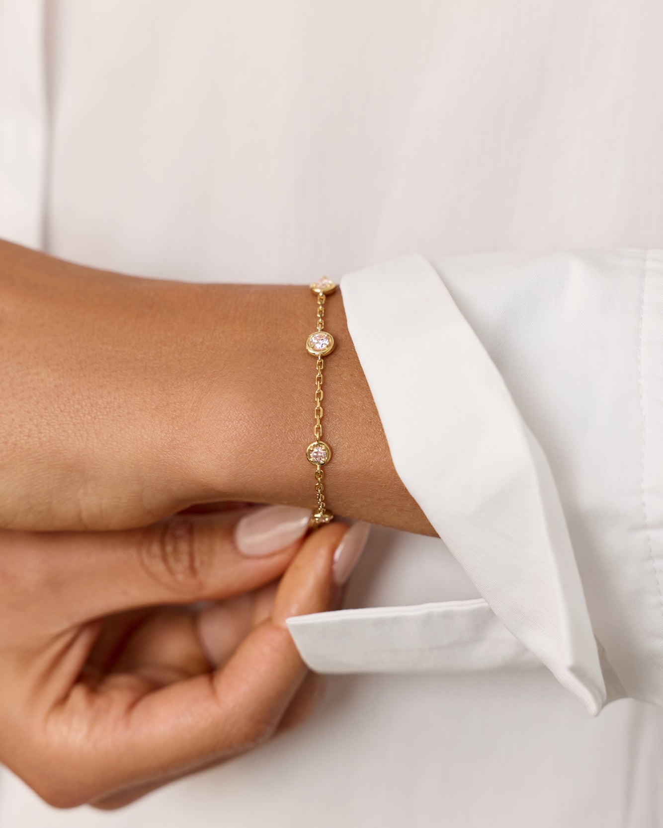 Wild rose bubbles bracelet