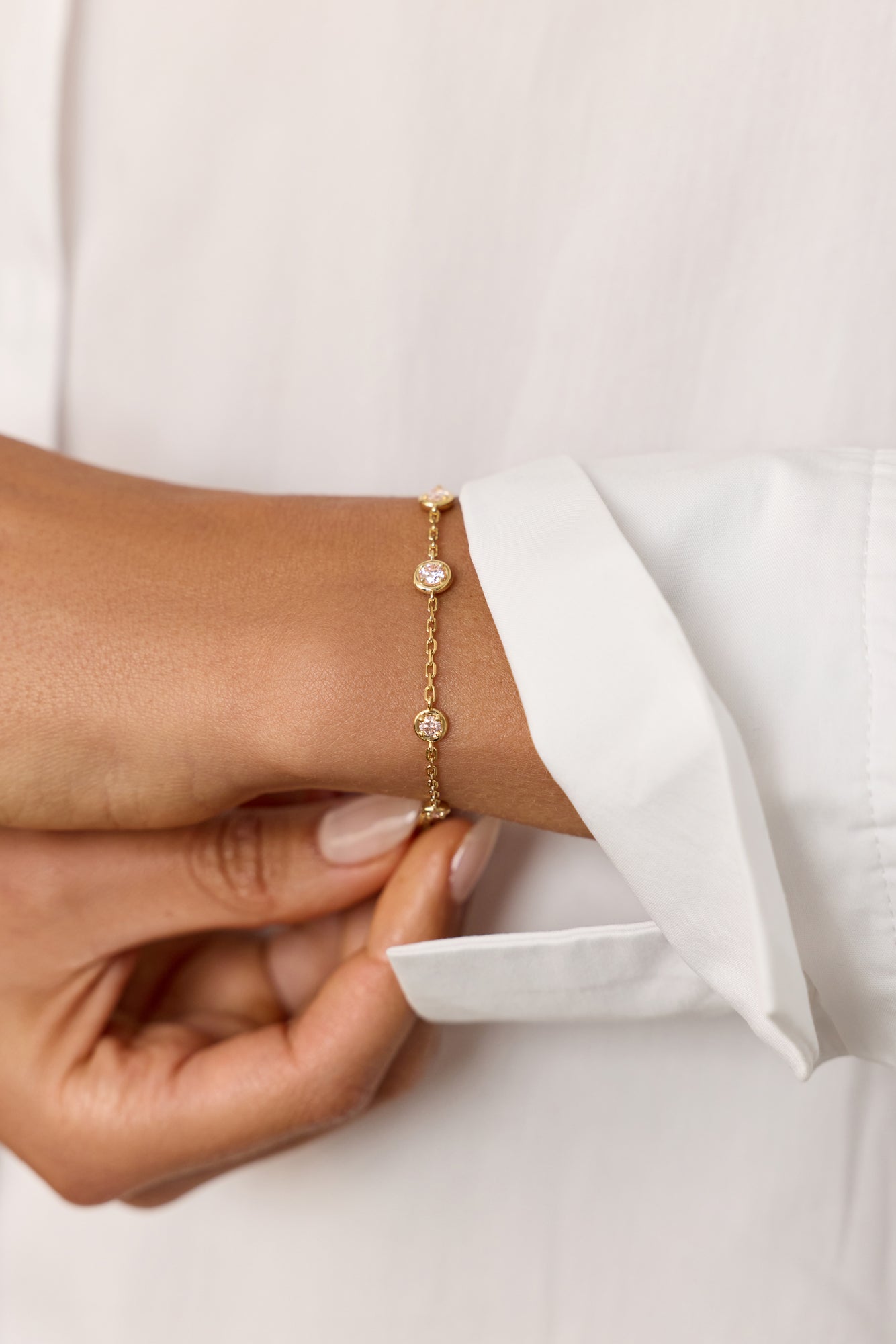 Wild rose bubbles bracelet