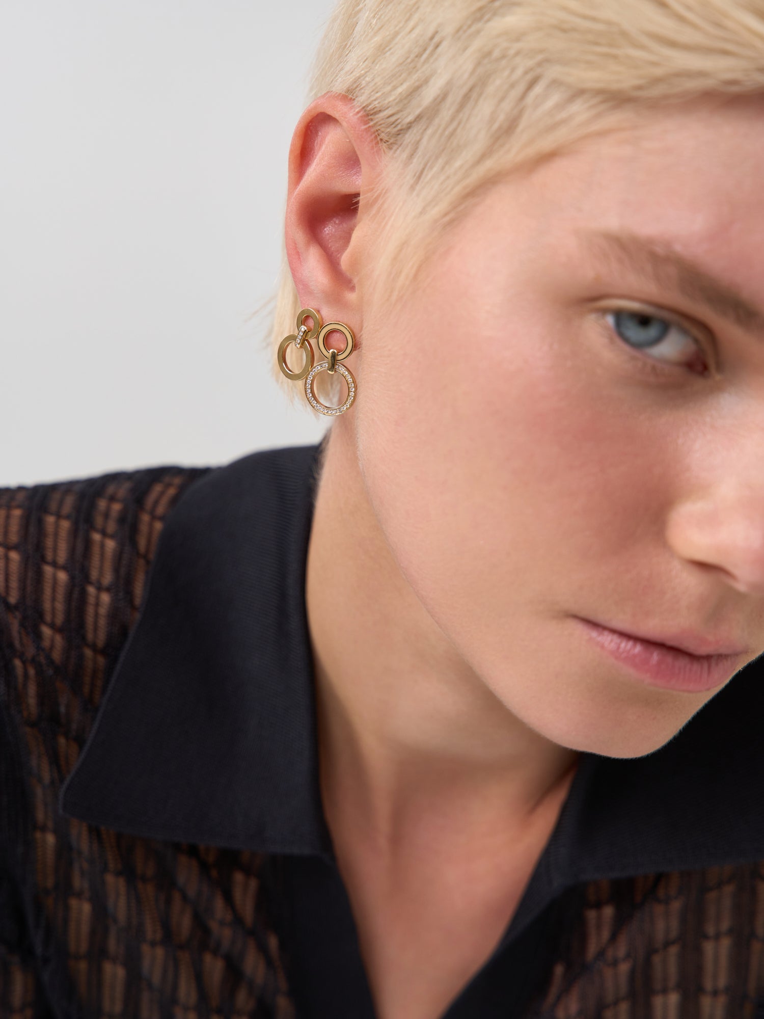 Double Circle on Ear