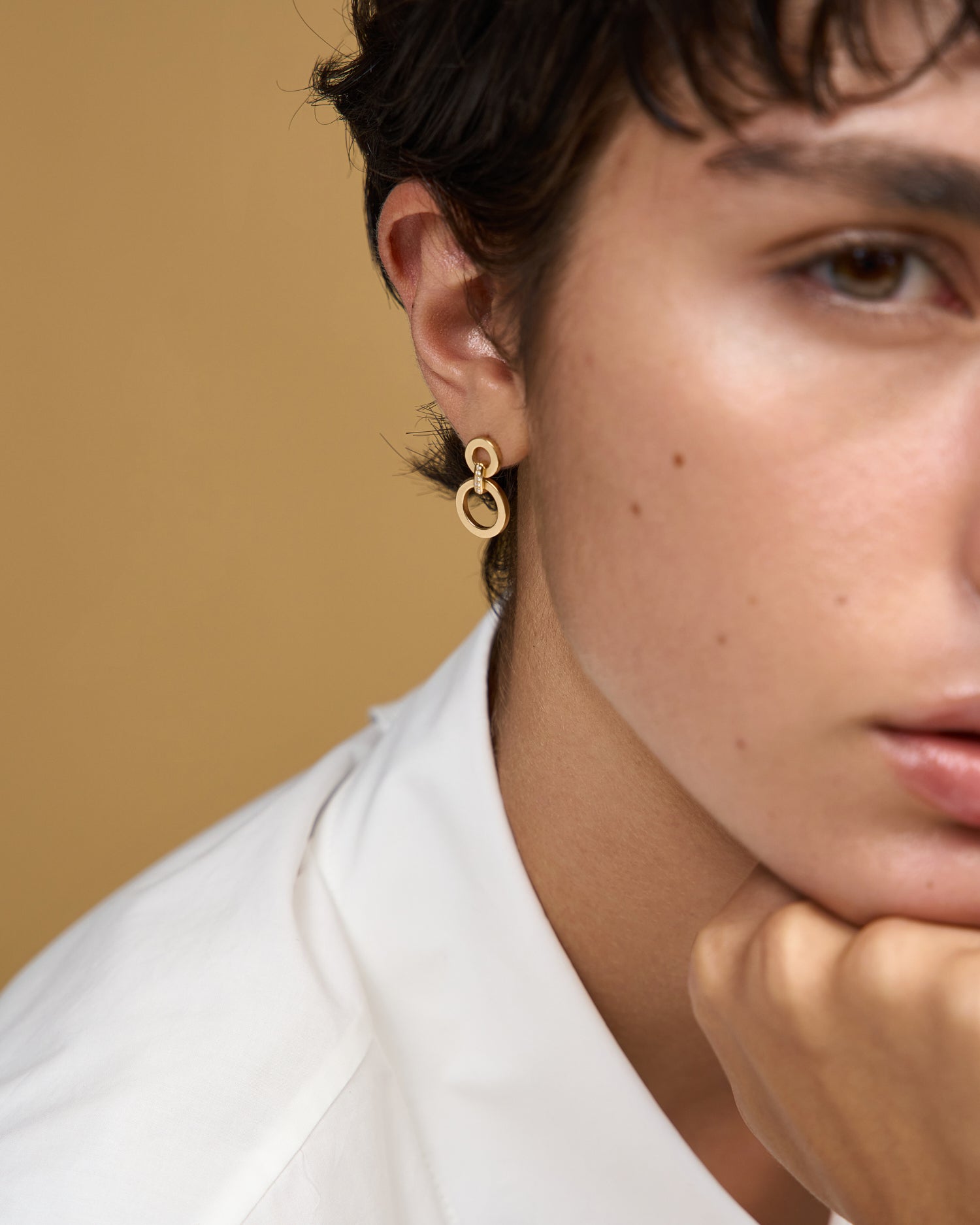 Double Circle on Ear