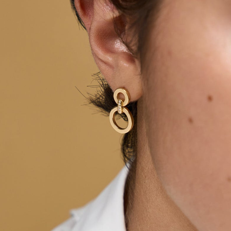Double Circle on Ear