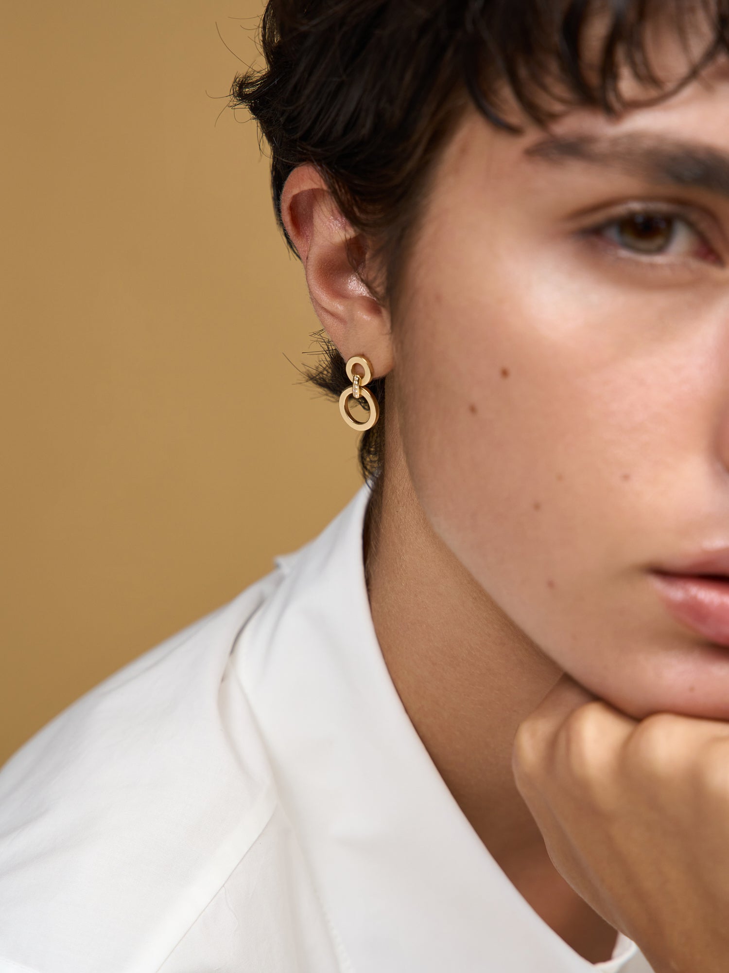 Double Circle on Ear