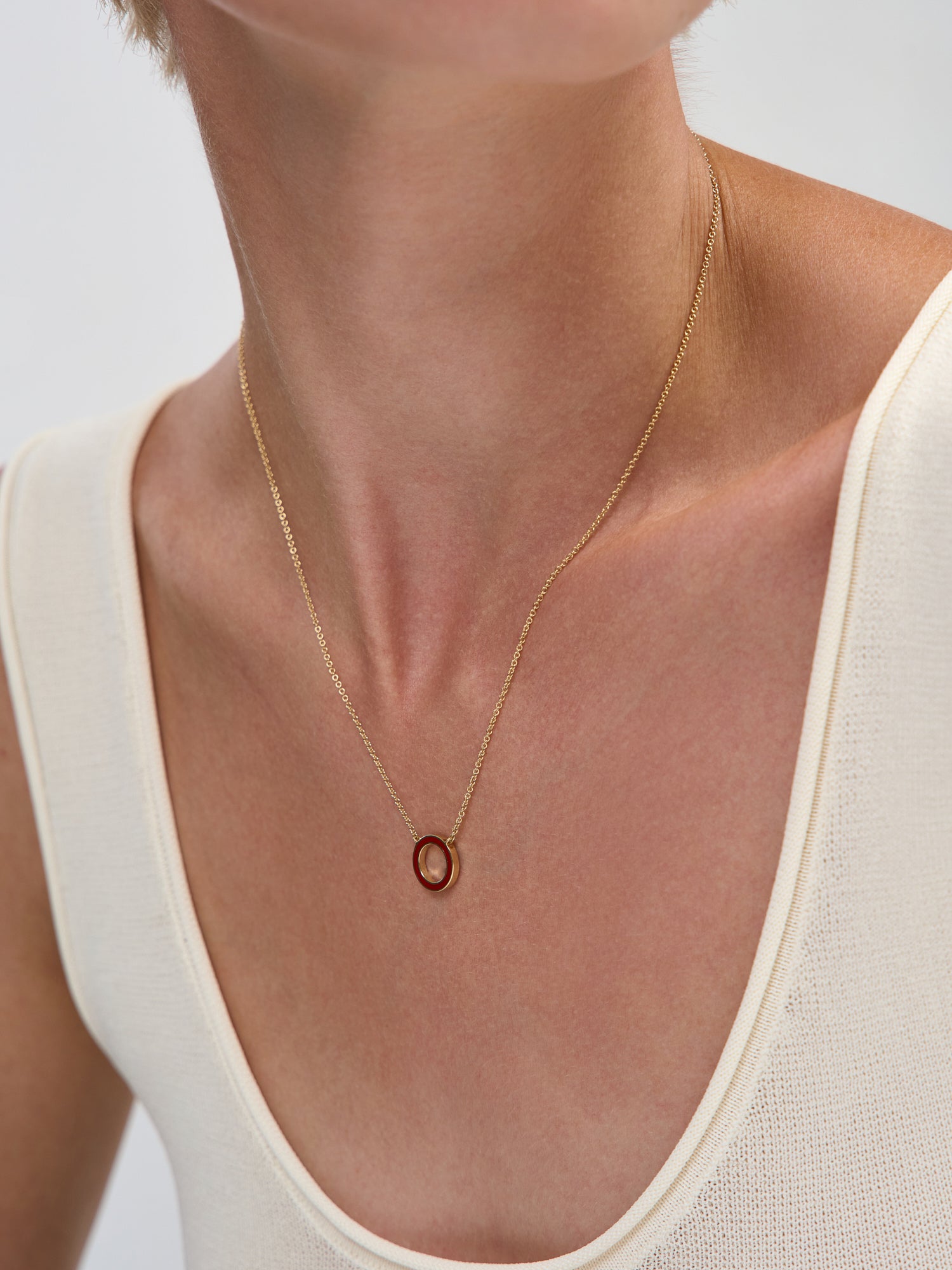 Incolor & Diamonds - Round Neckpiece | Sample Sale