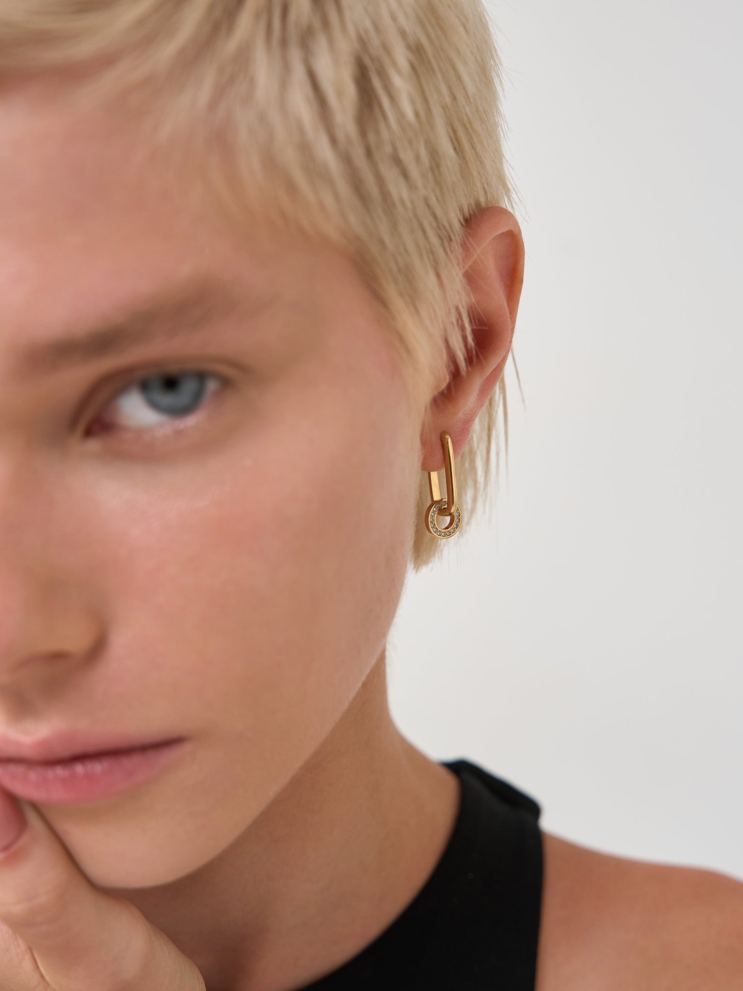 Beads on Cushion Hoops