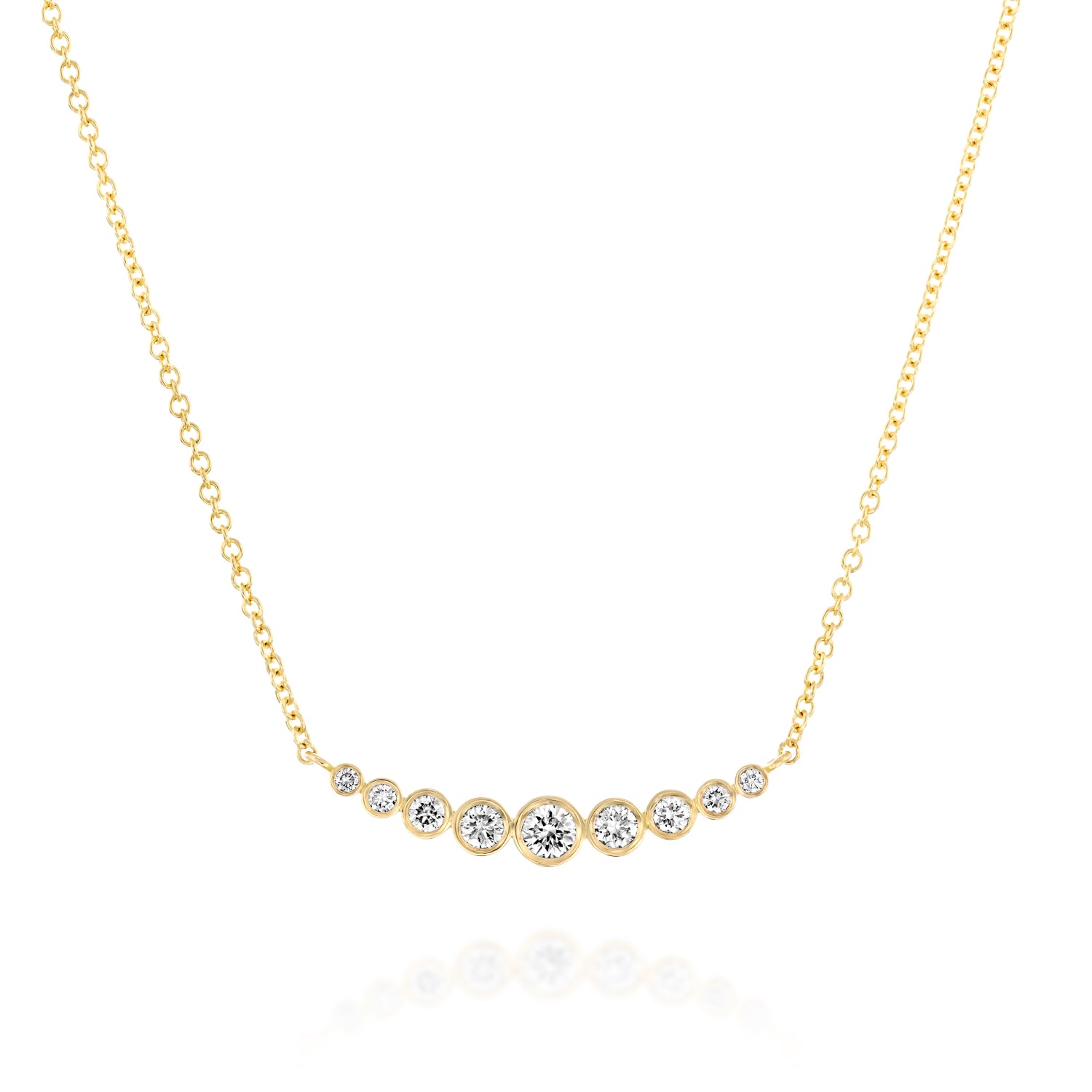 A Neck Piece Made of Bubbles