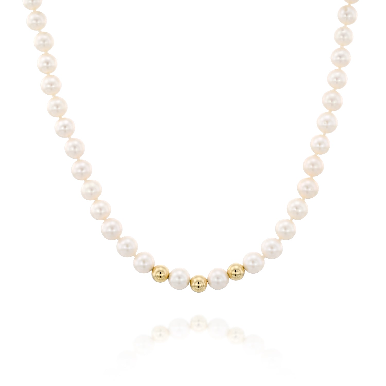 Born With Pearls & Gold - Necklace