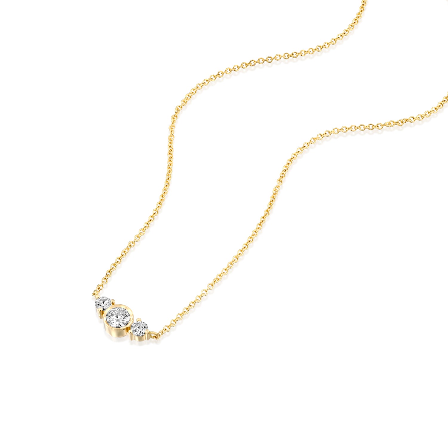 Tripple Neck Piece In a Row