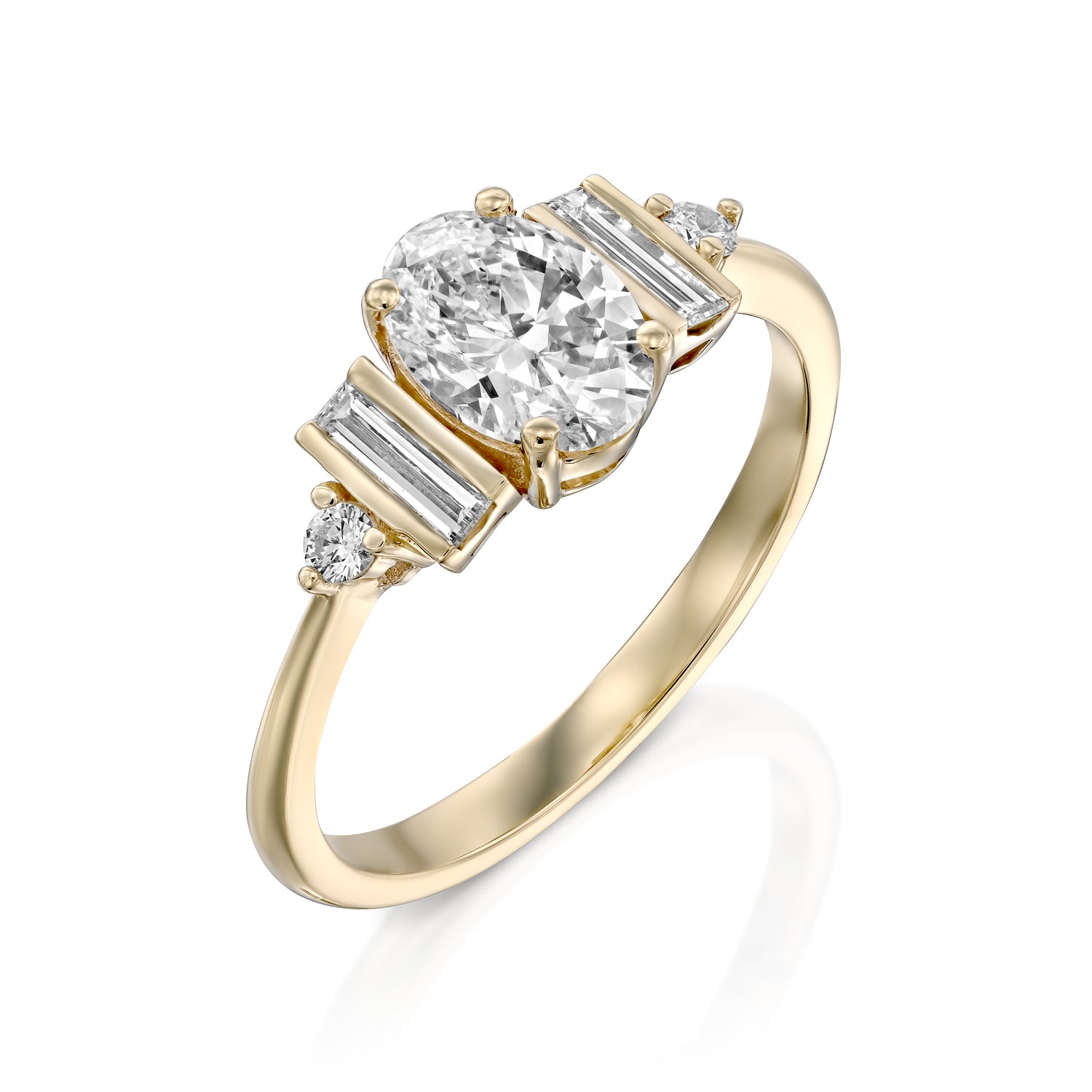 Twister 1.24 Carat Rose Cut Oval | Sample Sale