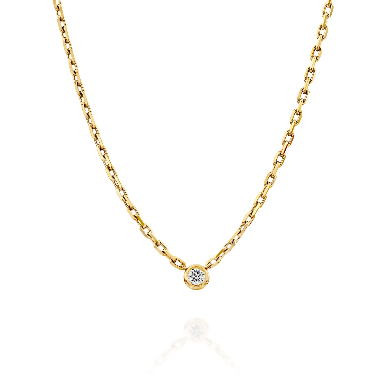 Bubble Necklace on Chains