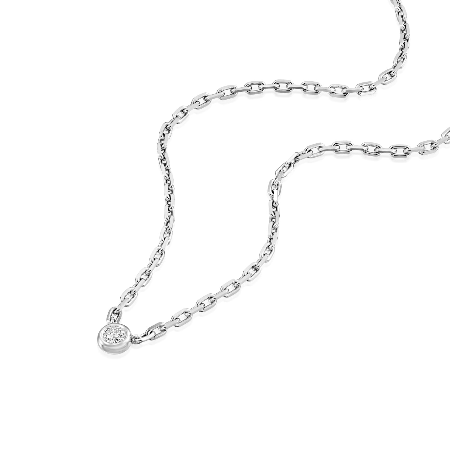 Bubble Necklace on Chains