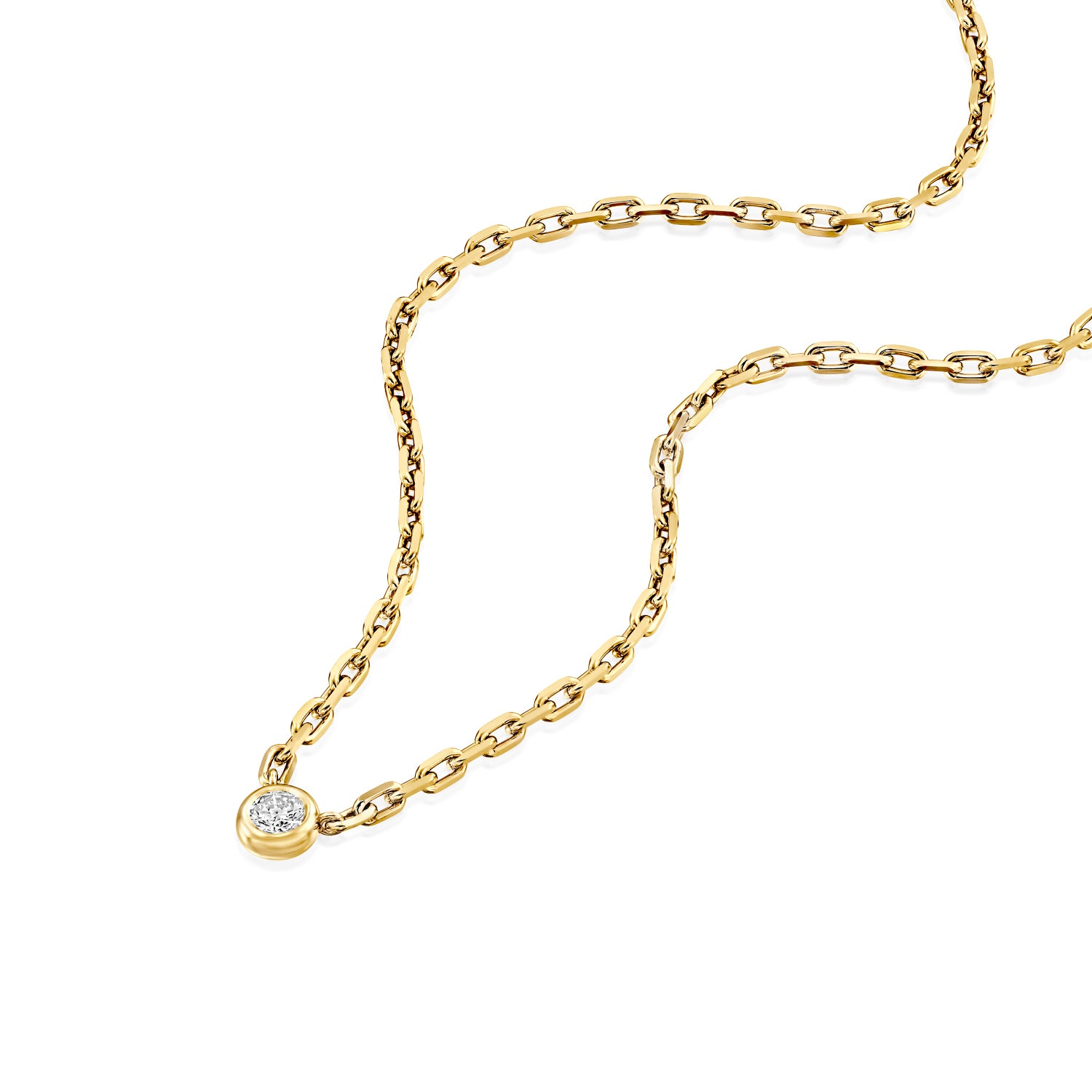 Bubble Necklace on Chains