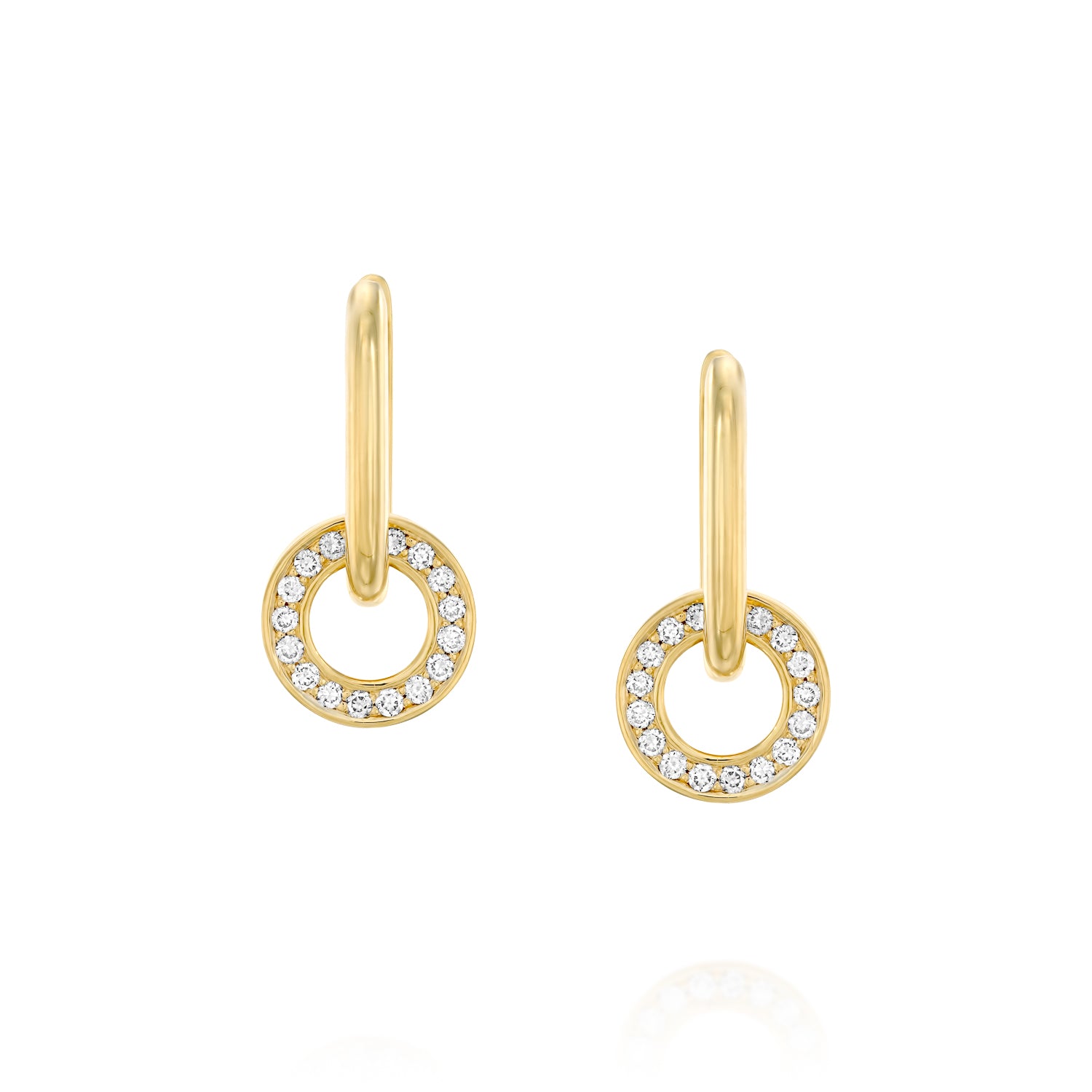 Beads on Cushion Hoops