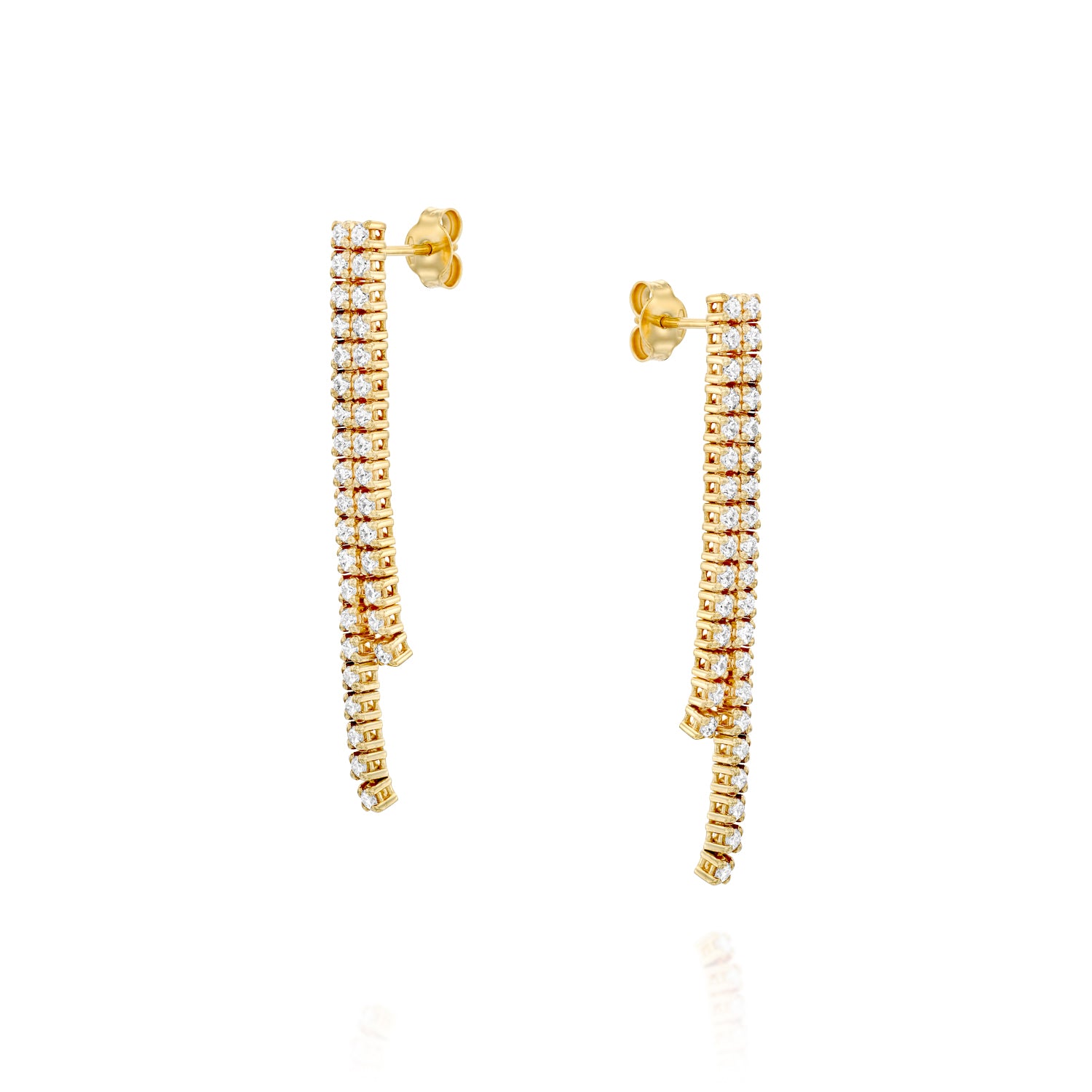 Tennis Earrings | Sample Sale