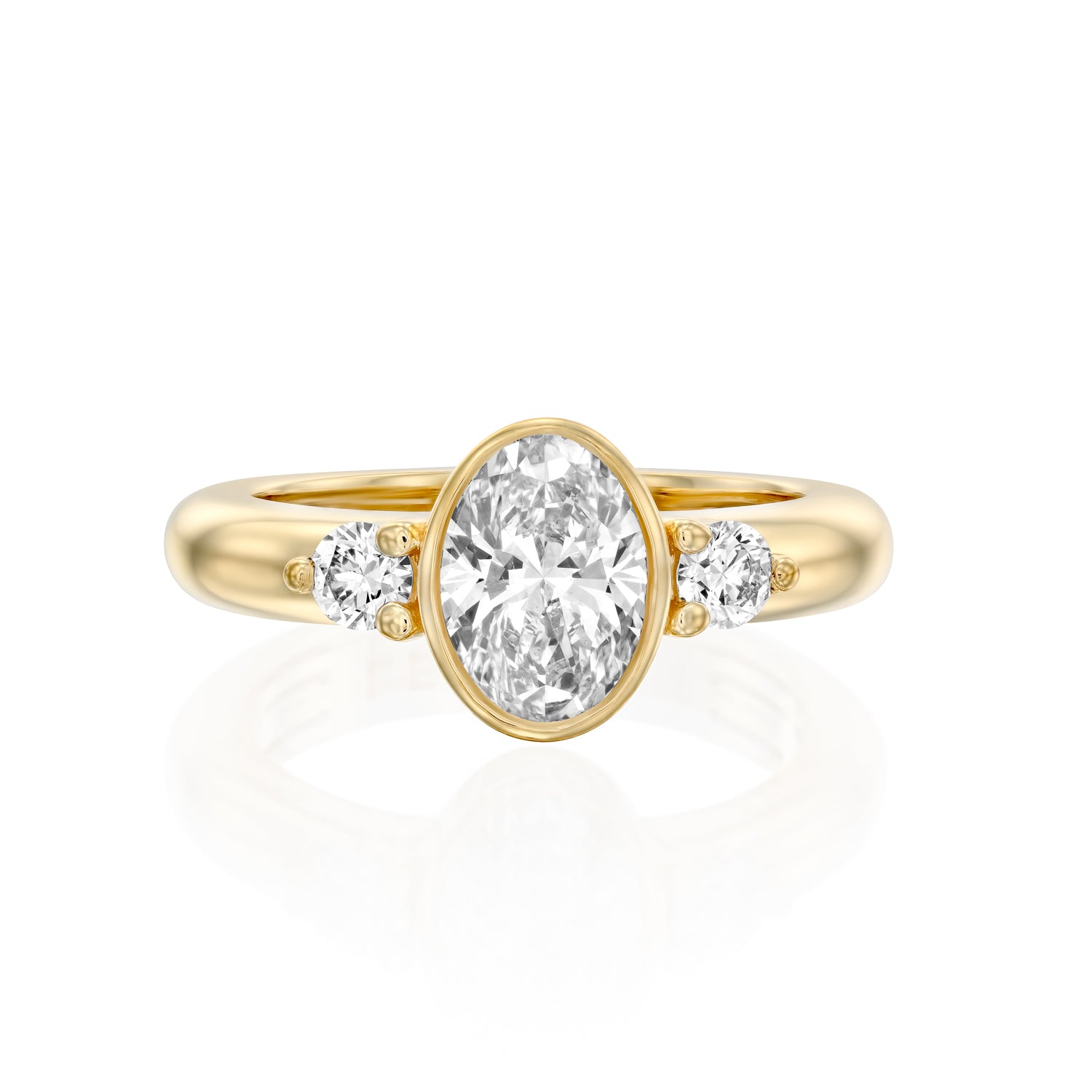 Bombay - oval bezel