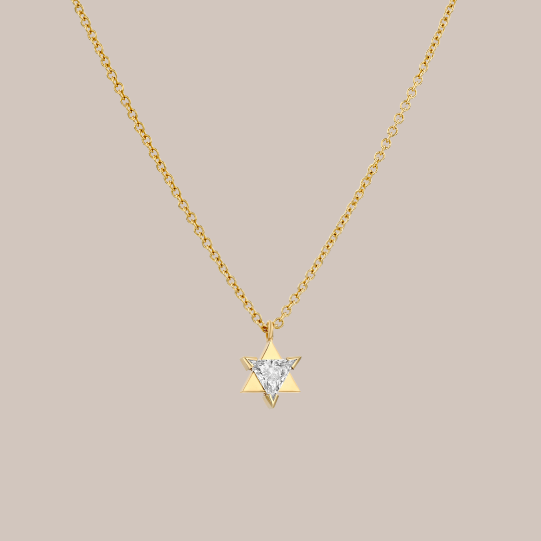 Lucky Charm - A Diamond Star of David | Sample Sale