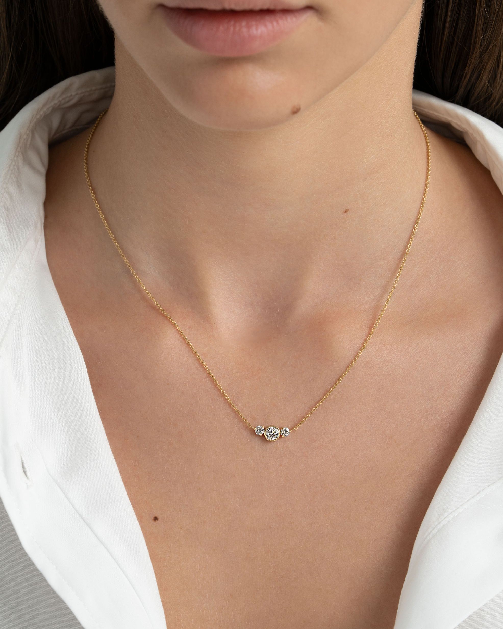 Tripple Neck Piece In a Row