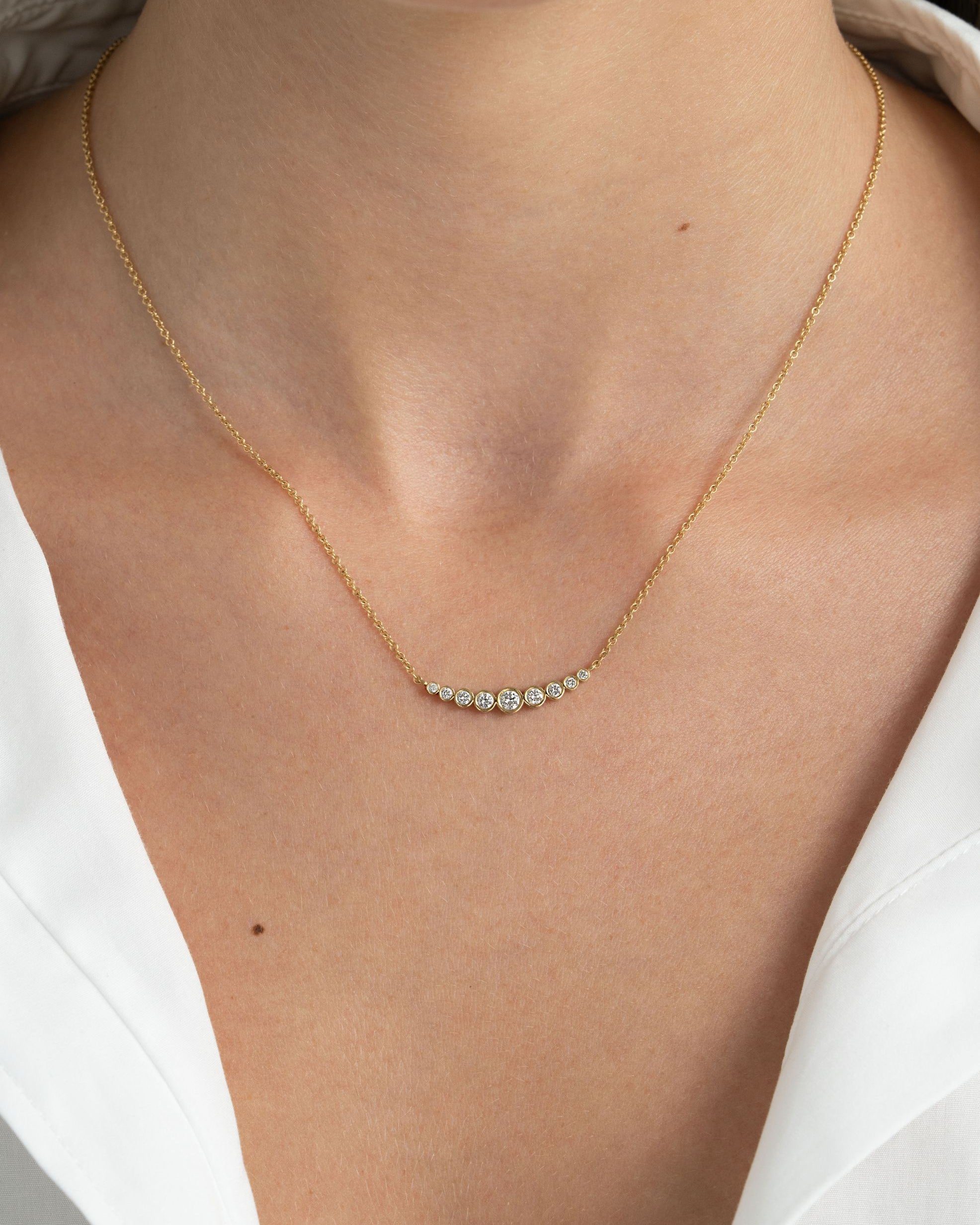 A Neck Piece Made of Bubbles