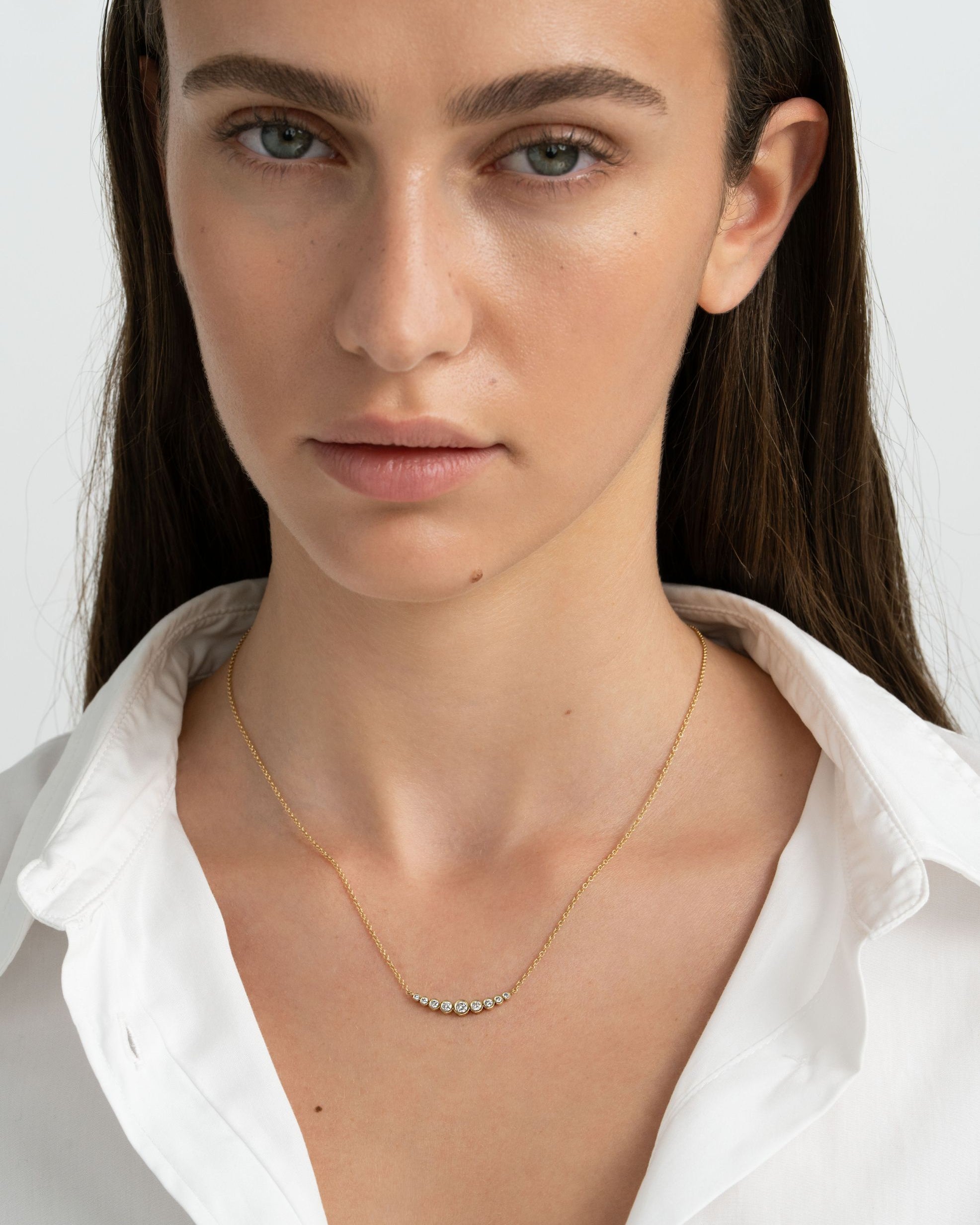 A Neck Piece Made of Bubbles