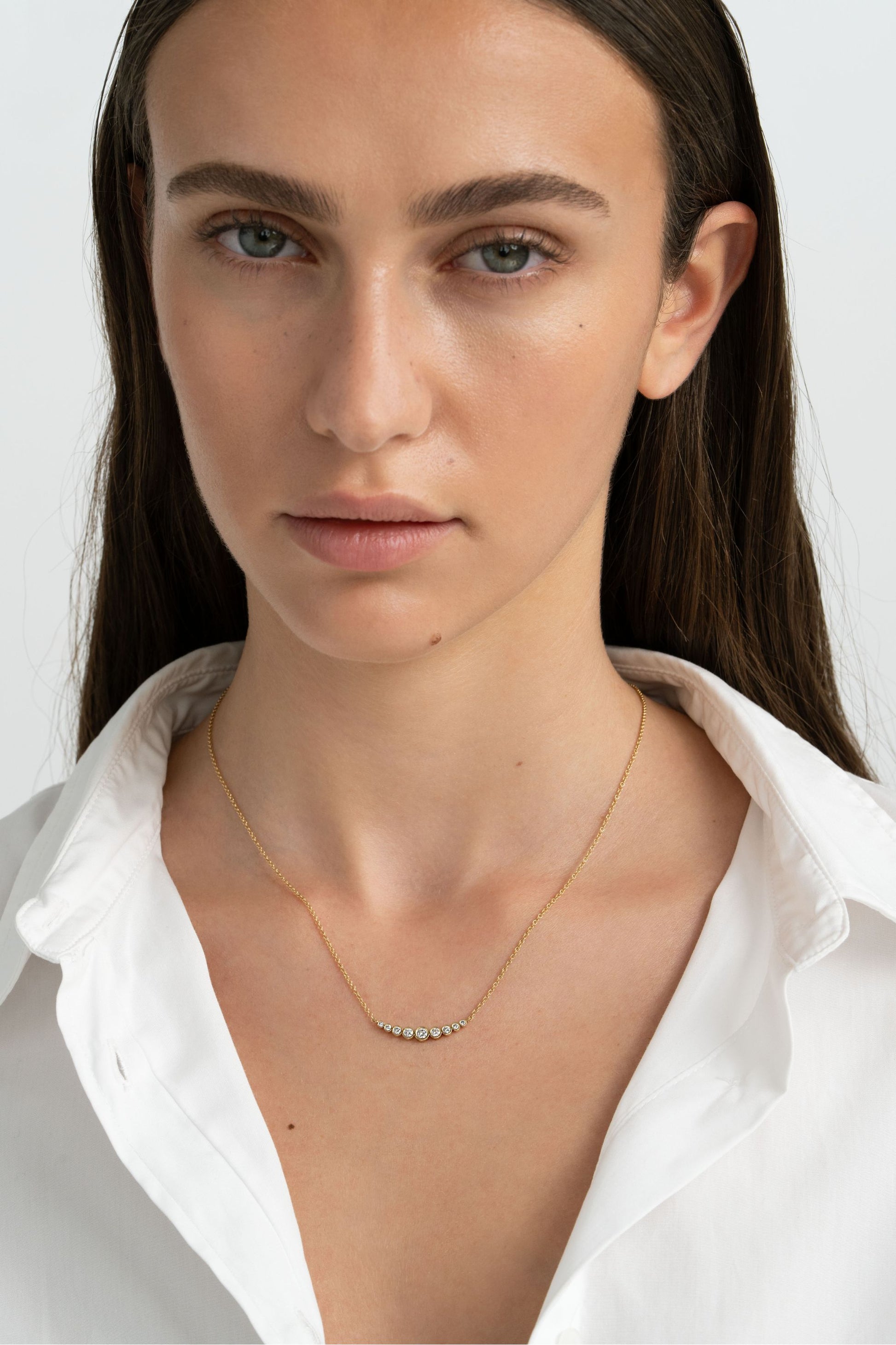 A Neck Piece Made of Bubbles