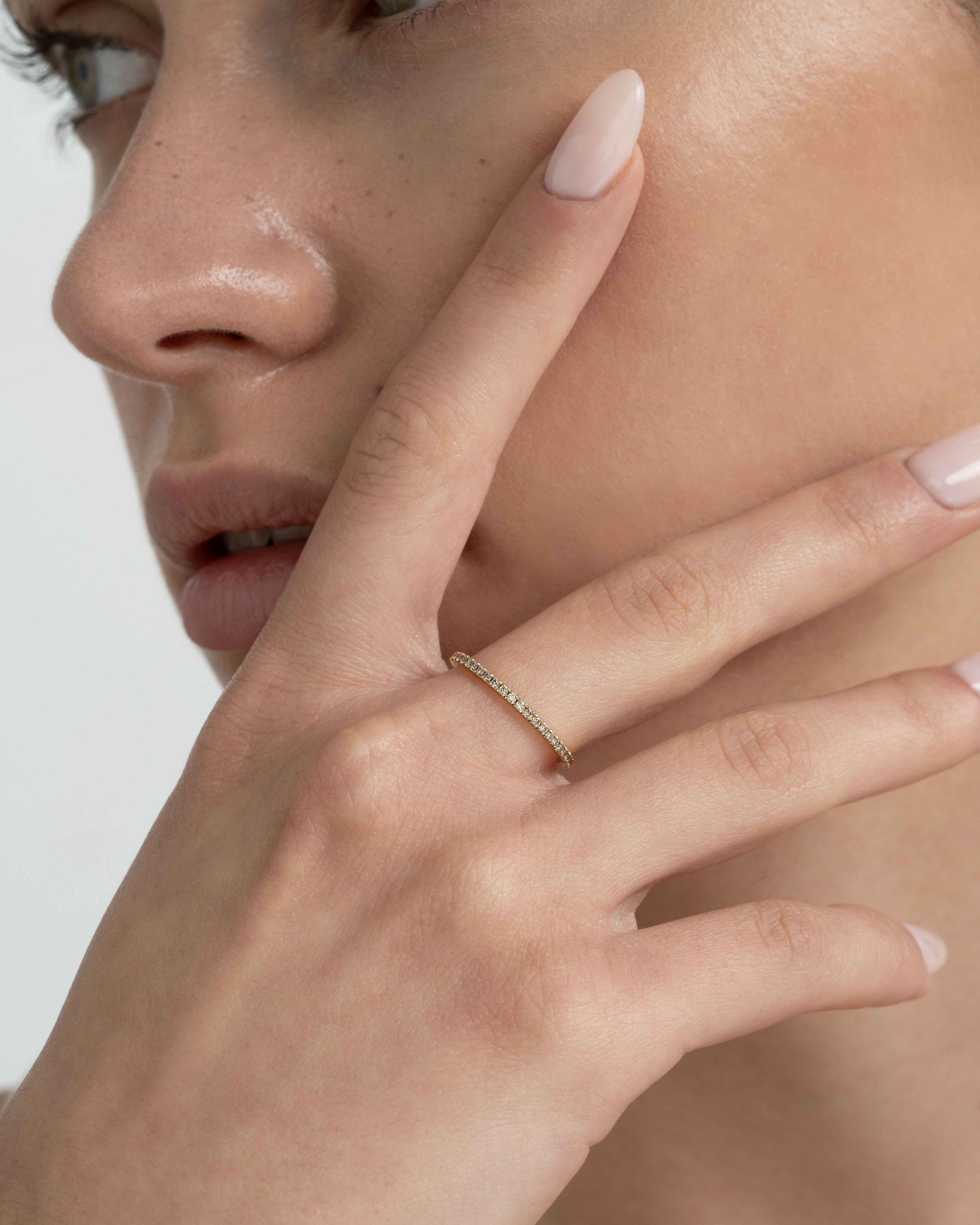 Eternity White Ring