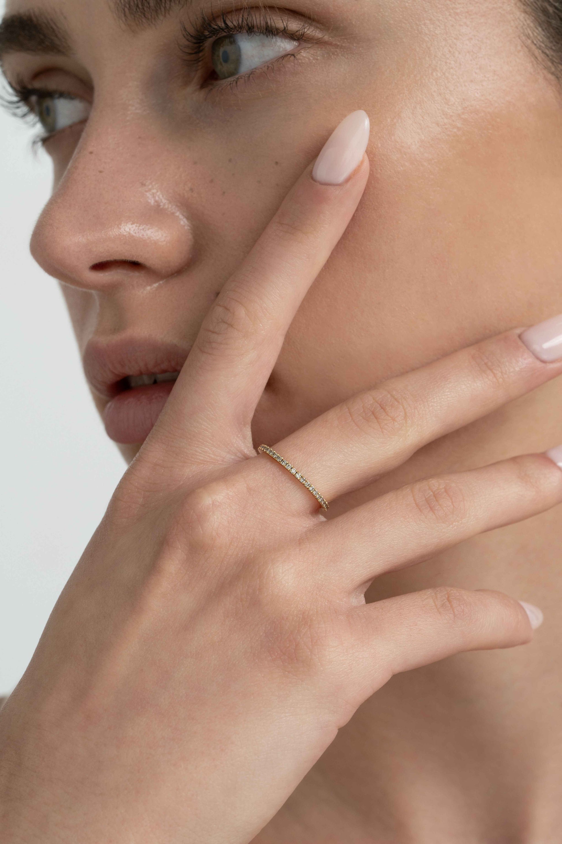 Eternity White Ring