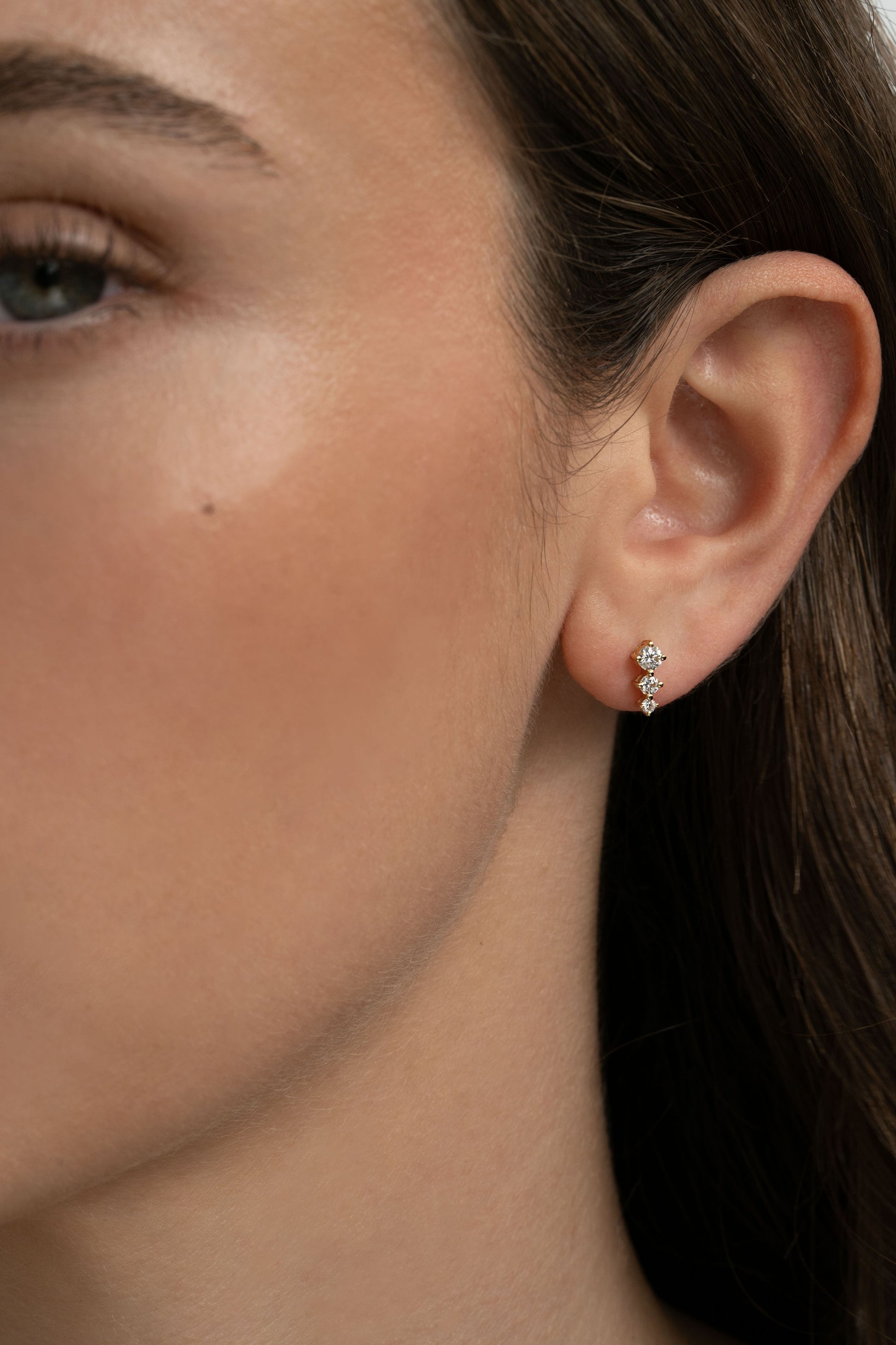 Triage on Ear Small yellow gold 18K | Sample Sale