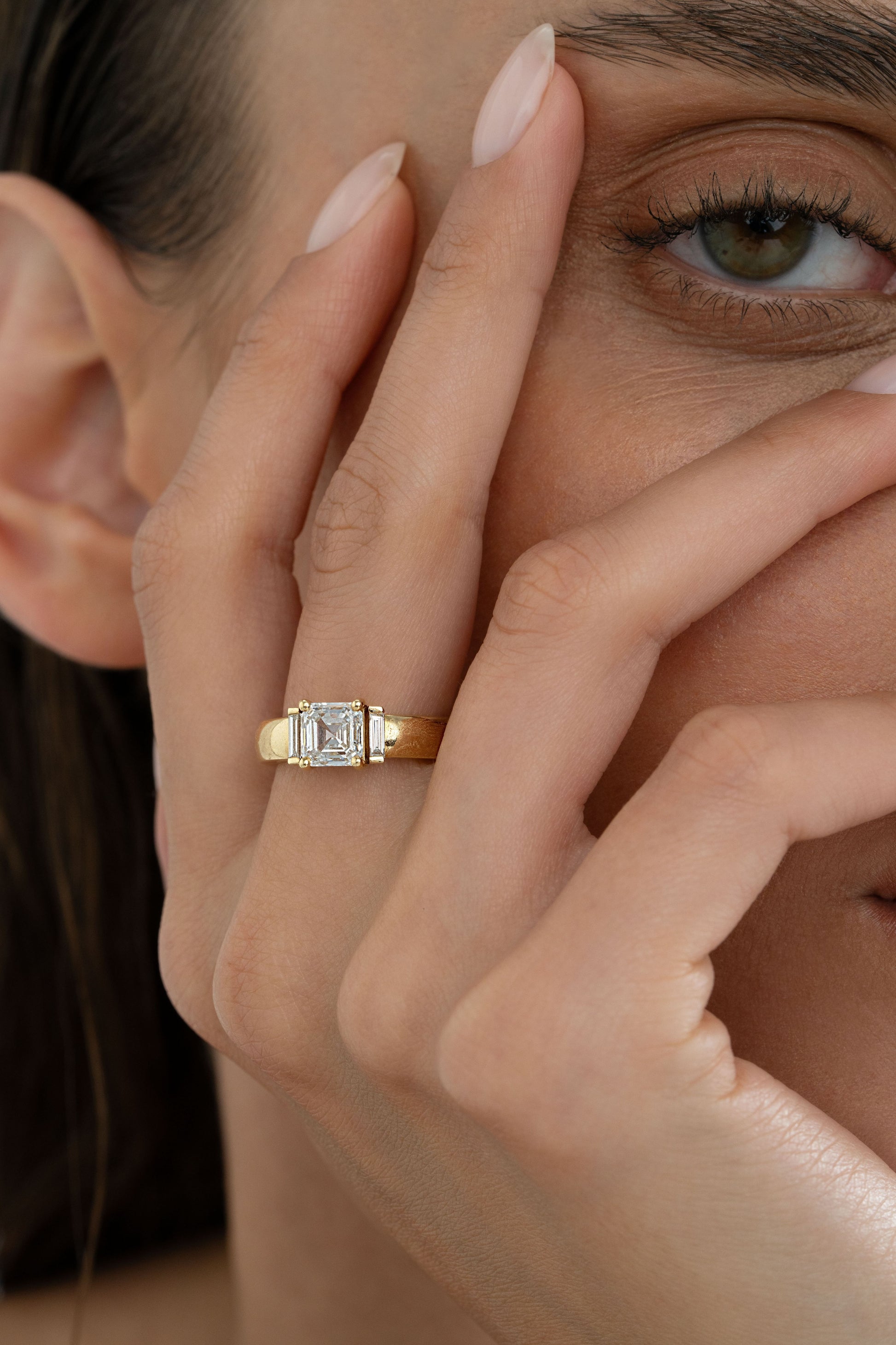 Bombay - Asscher Cut Baguettes