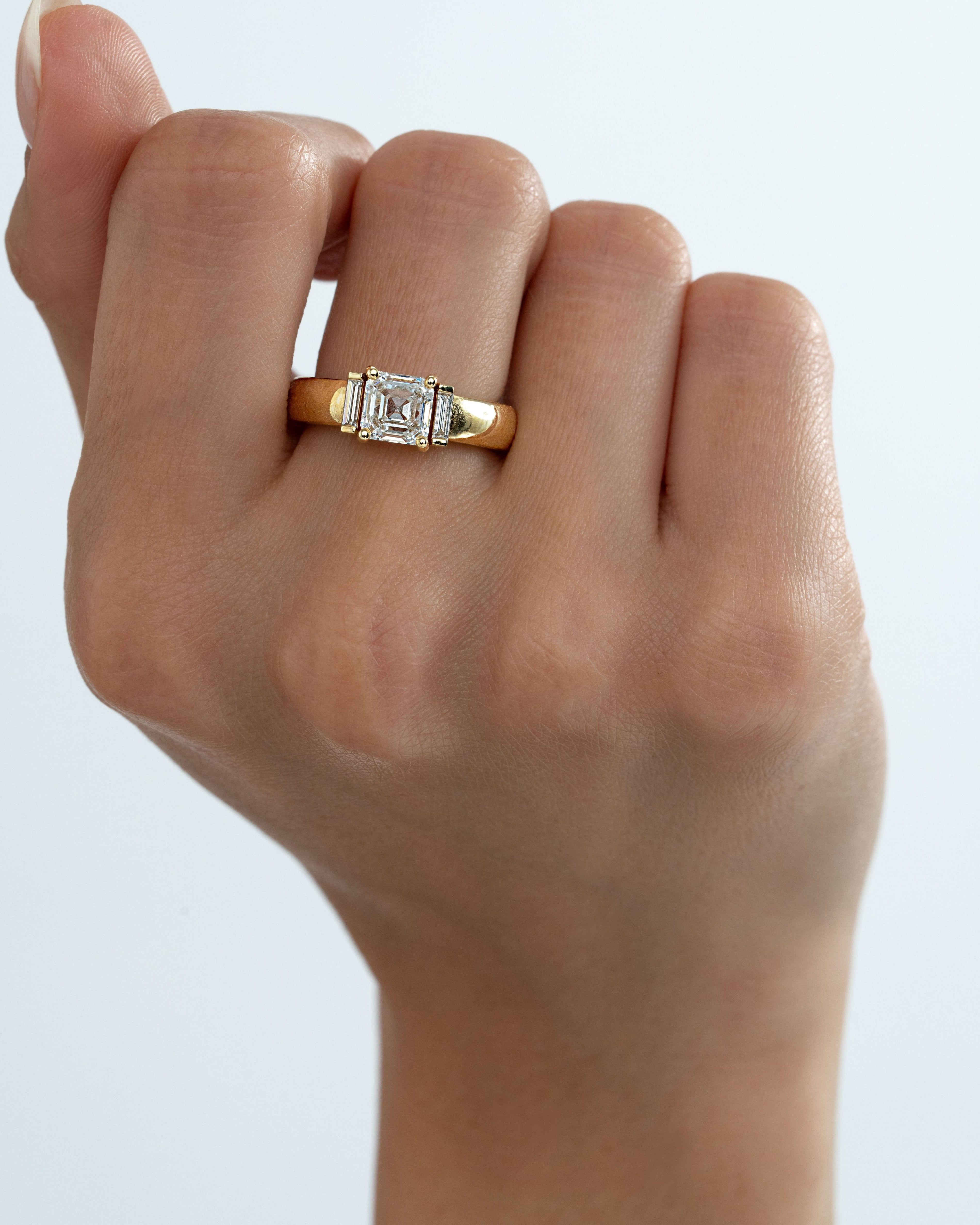 Bombay - Asscher Cut Baguettes