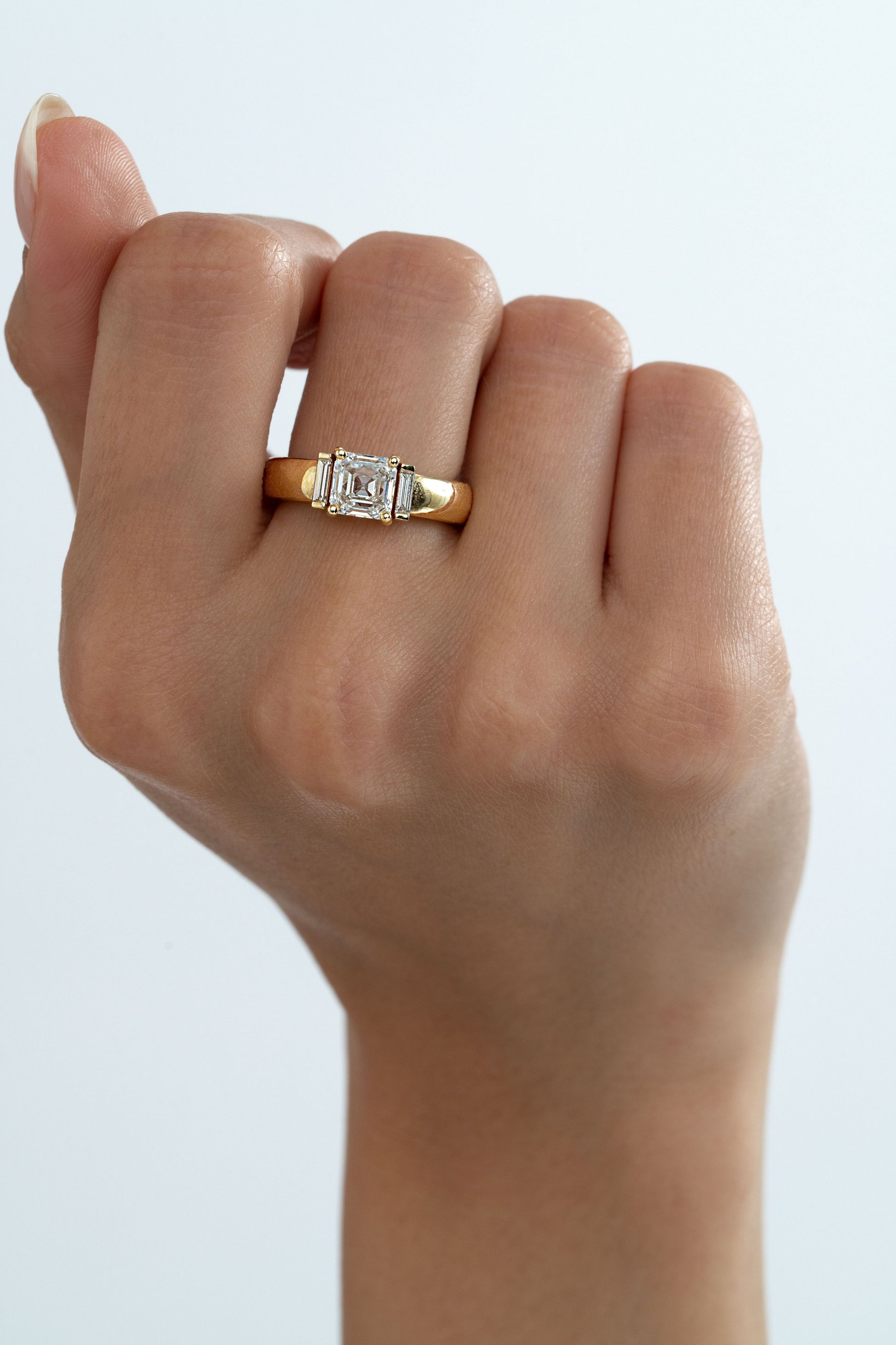 Bombay - Asscher Cut Baguettes