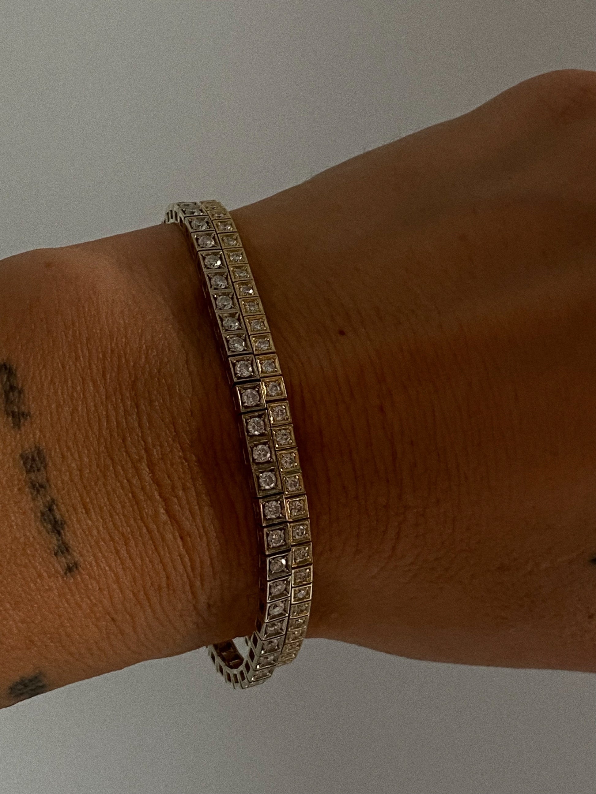 Chocolate Tennis Bracelet
