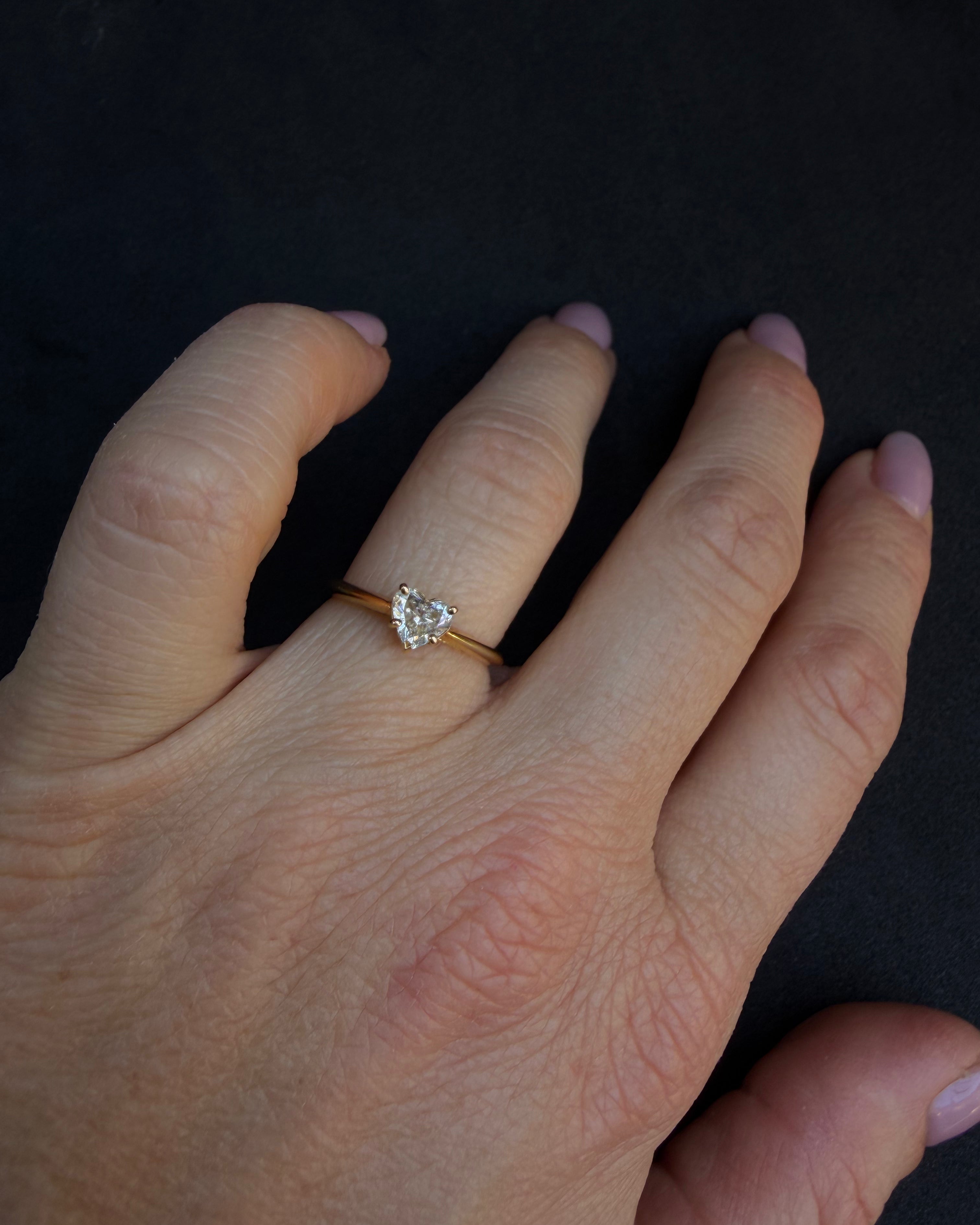 The Romantic One 0.52 Carat | Sample Sale