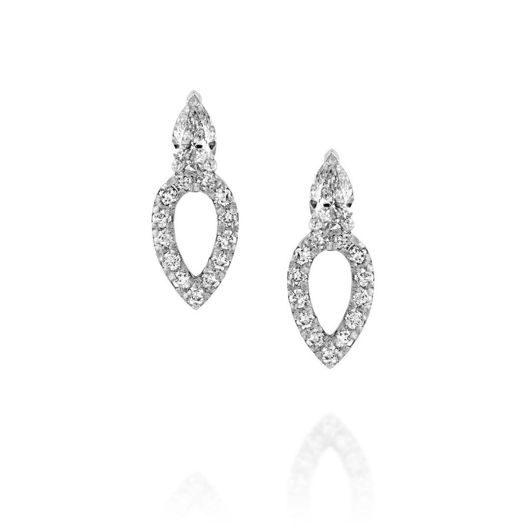 Double Pear Earrings