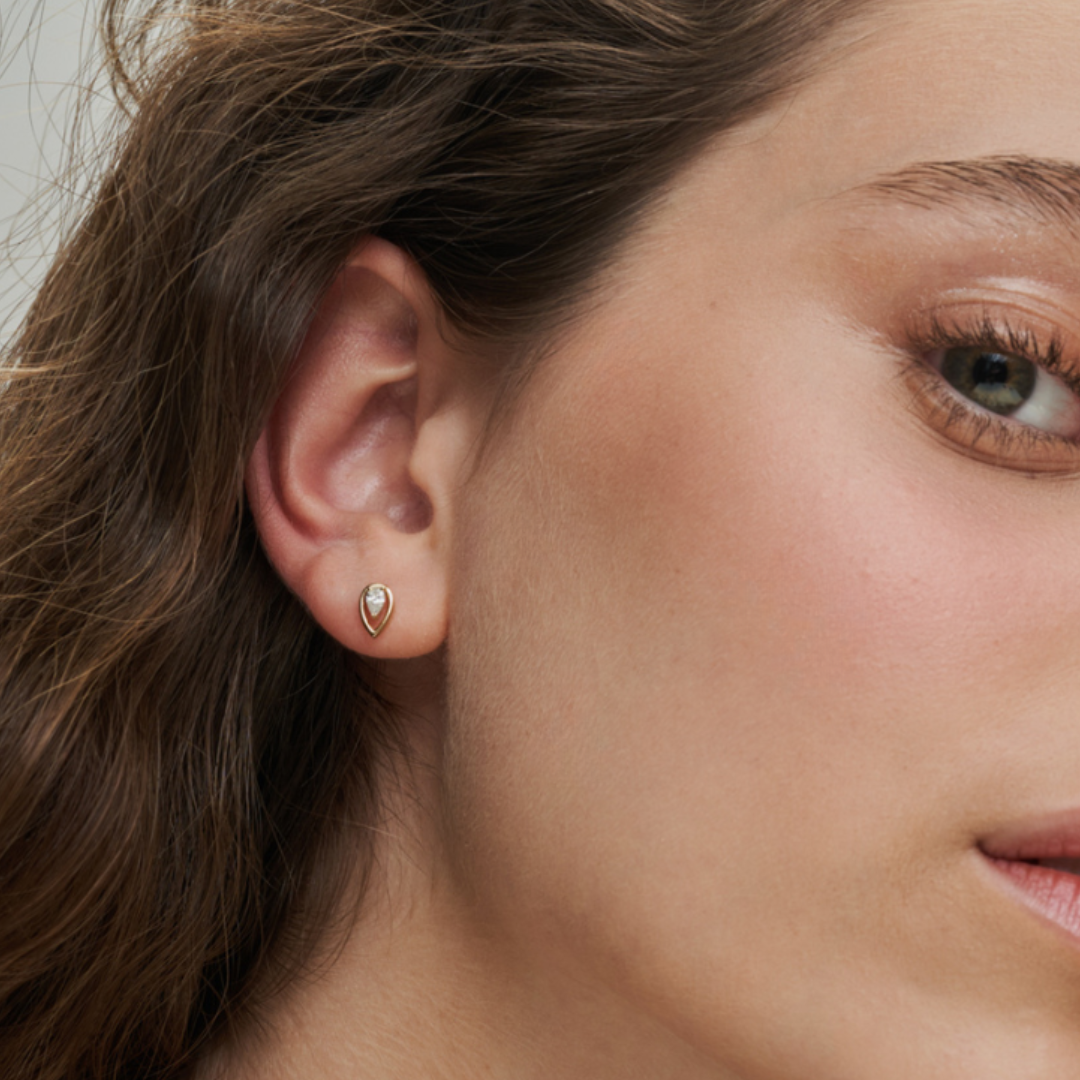 Pear In Pear Earrings