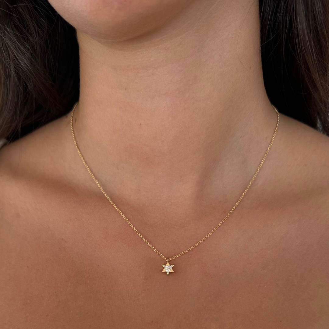 Lucky Charm - A Diamond Star of David | Sample Sale