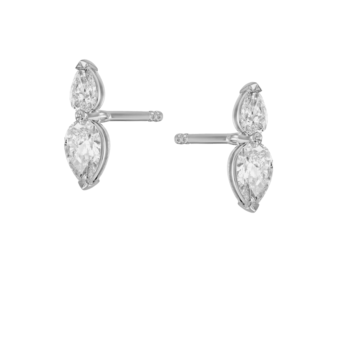 Twinning Pear Earrings