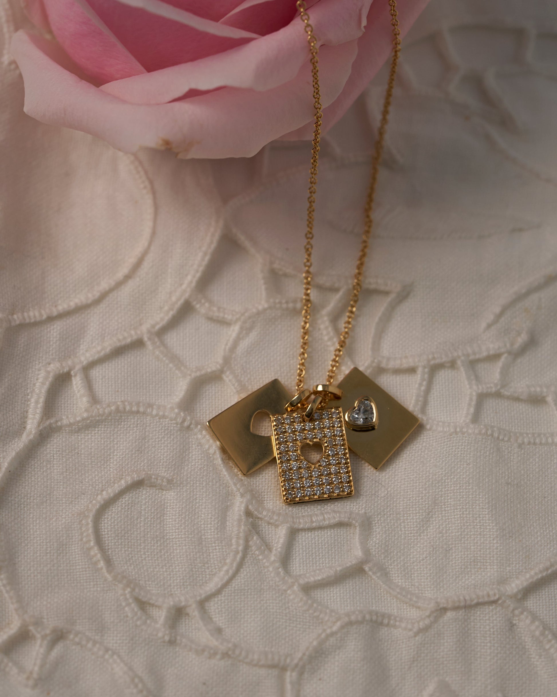 Queen of Hearts Necklace - Sample Sale