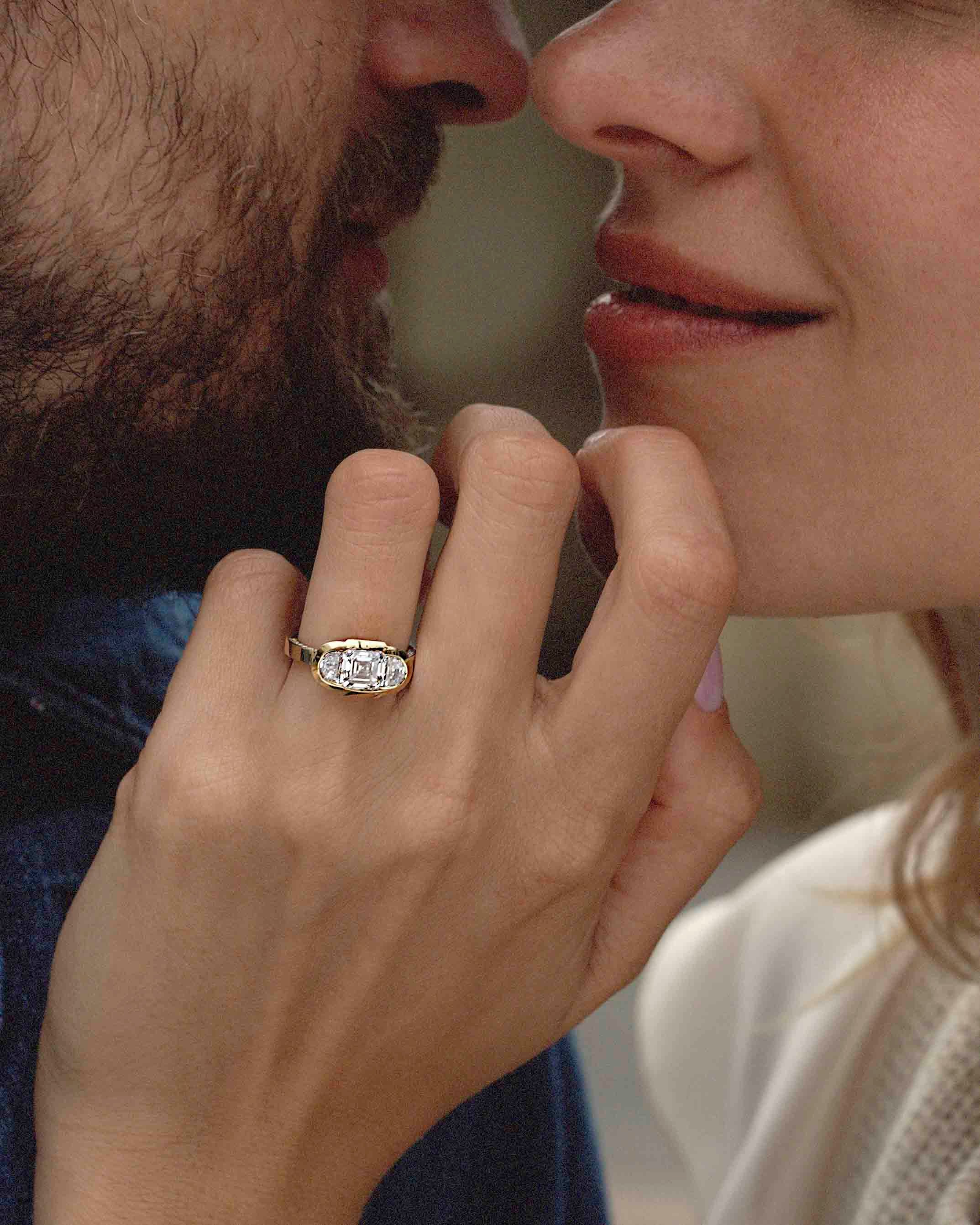 Trio Memory - Asscher Cut