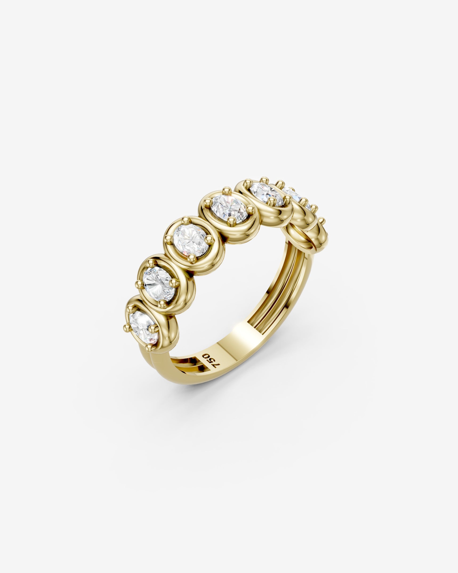 Oval lights ring