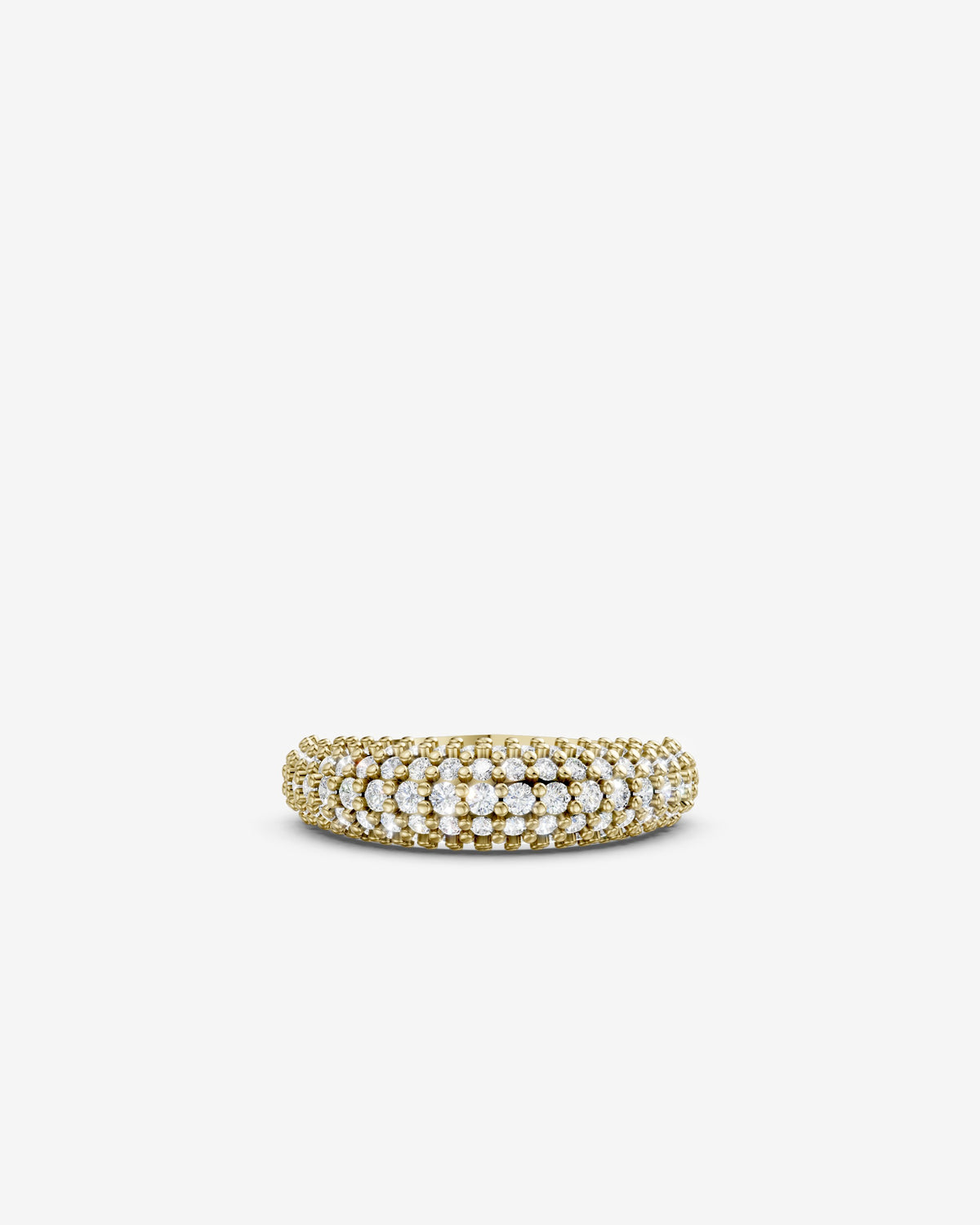 Duvet diamonds ring