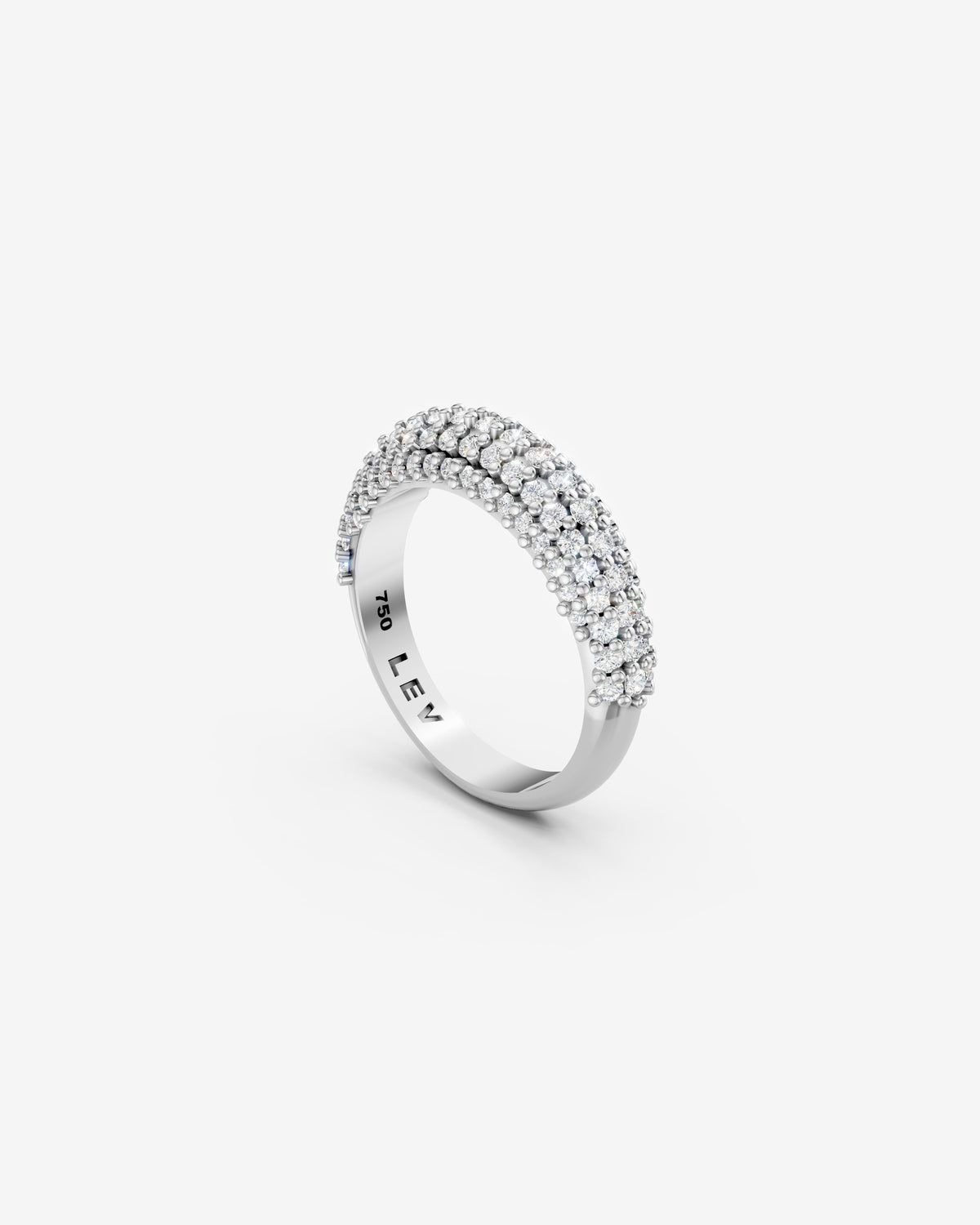 Duvet diamonds ring