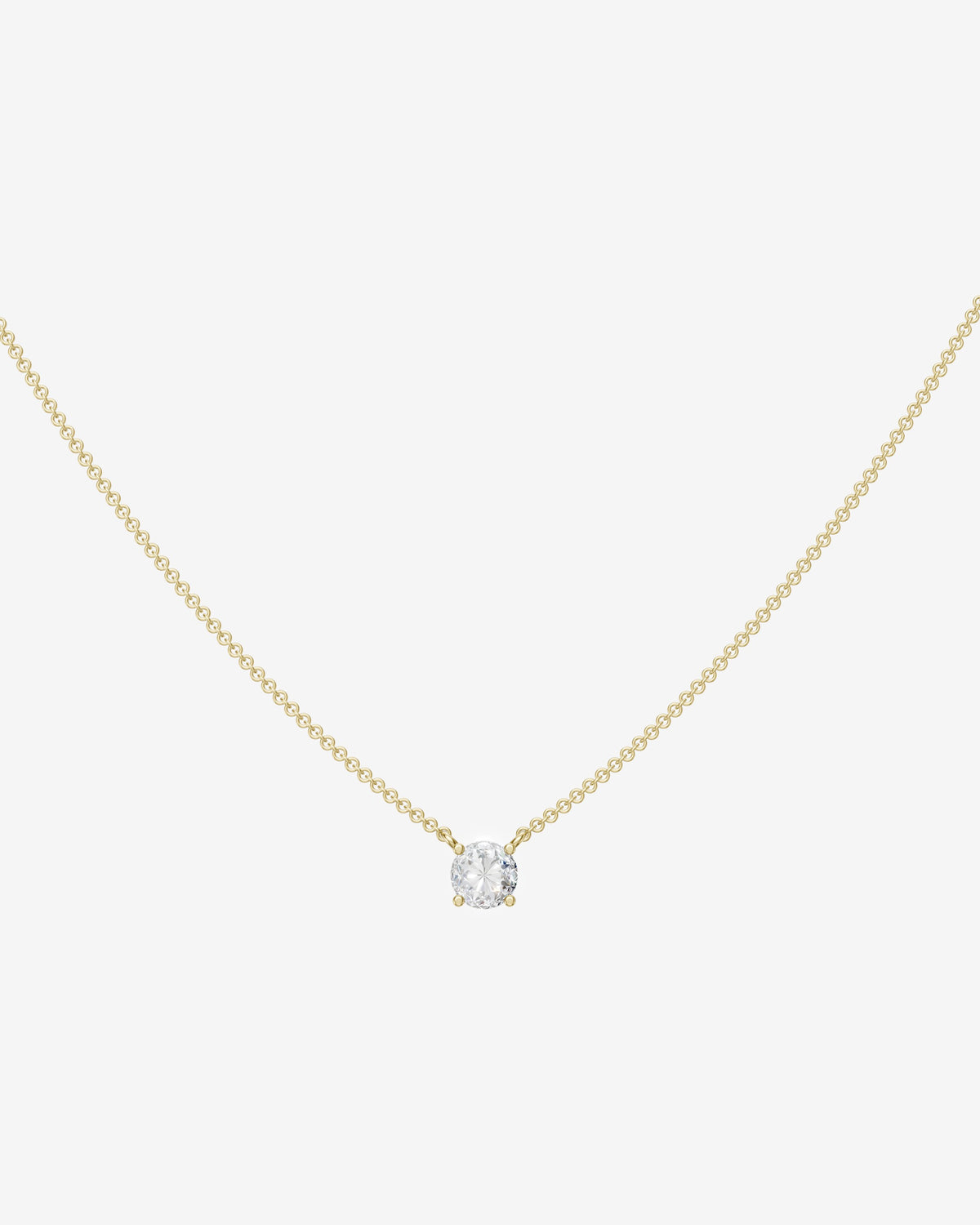 The classic diamond necklace