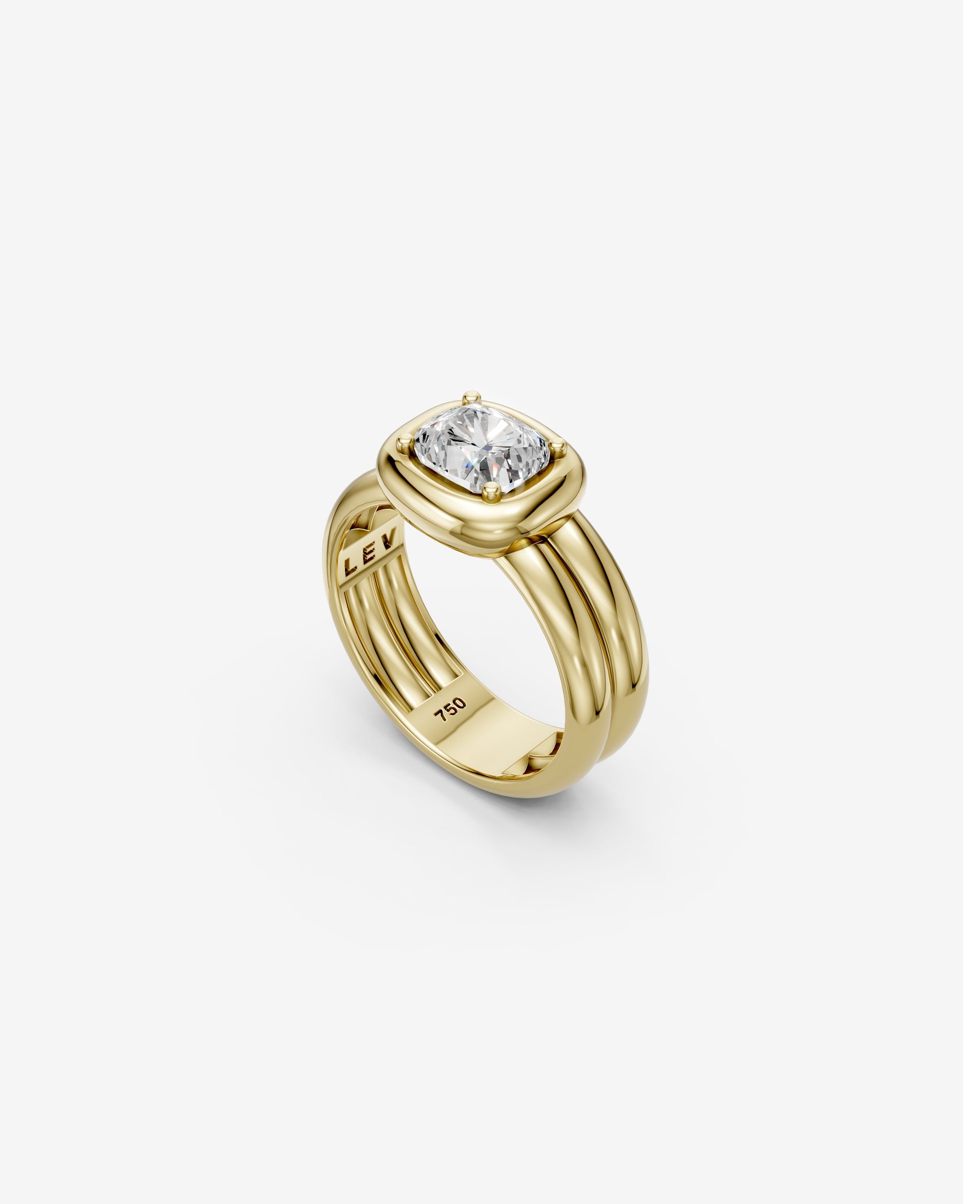 Twin lights ring