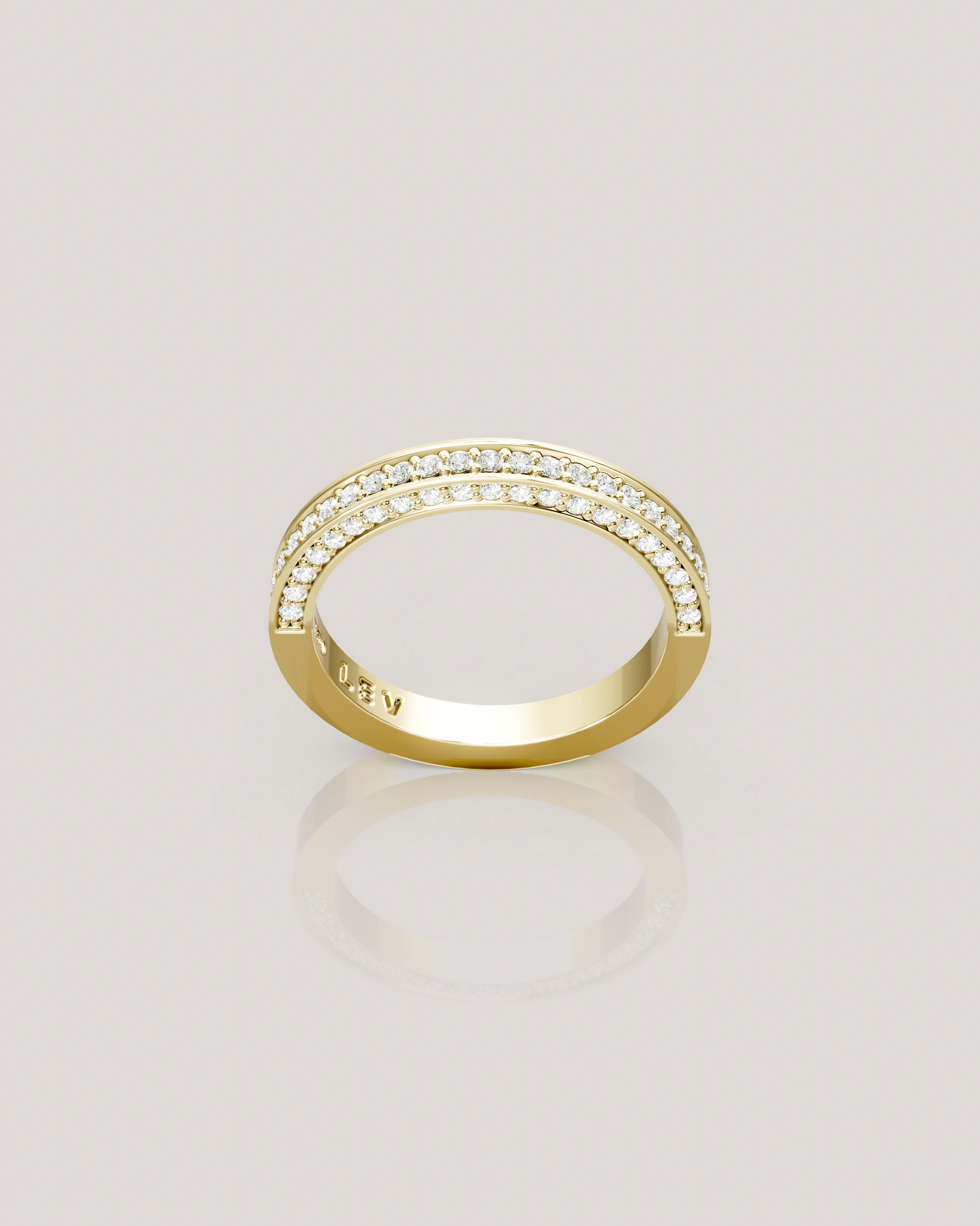 Trio Line - Wedding Ring