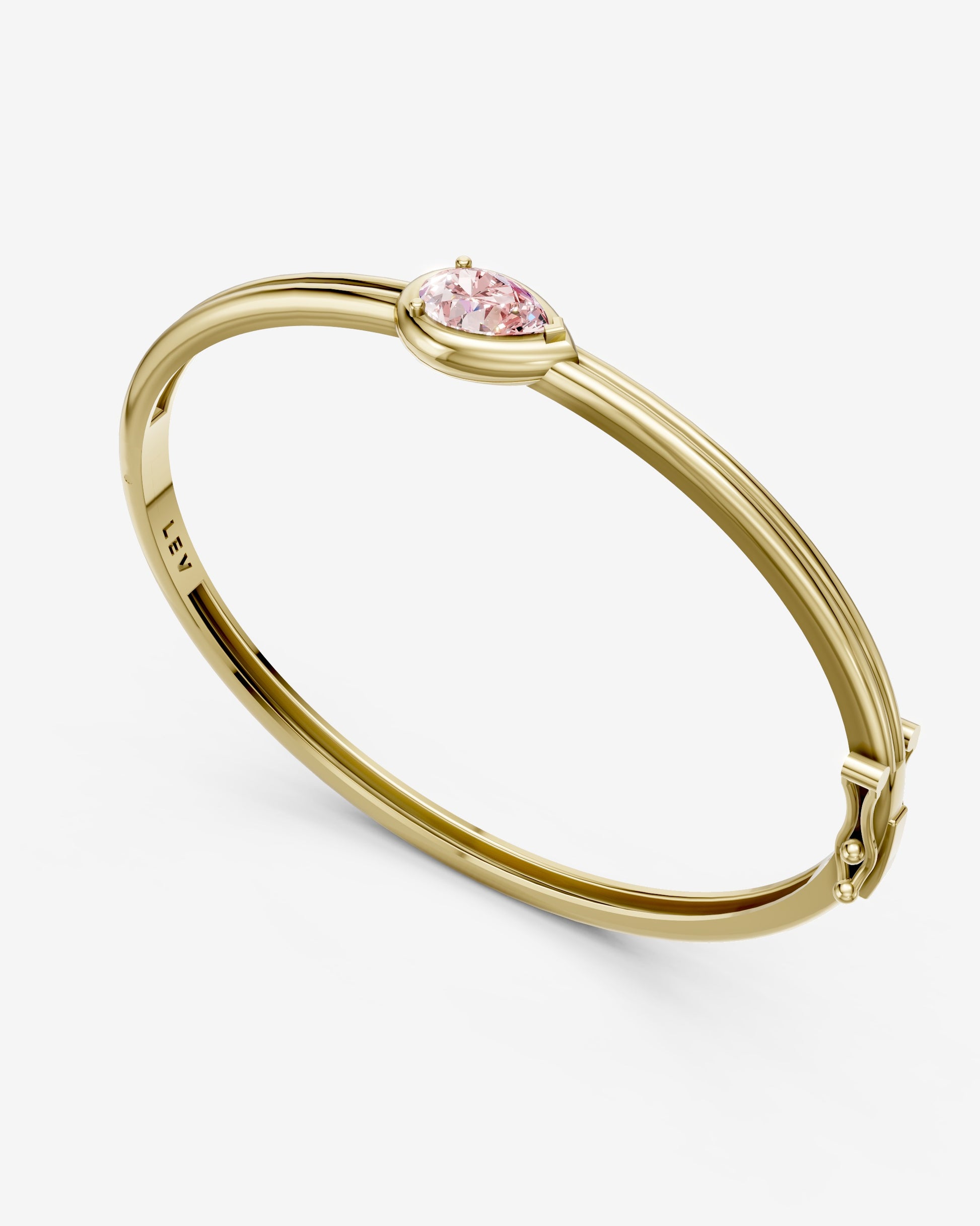 Rose drop bracelet