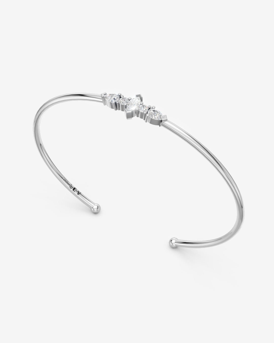 Open - Middle Marquise on Wrist