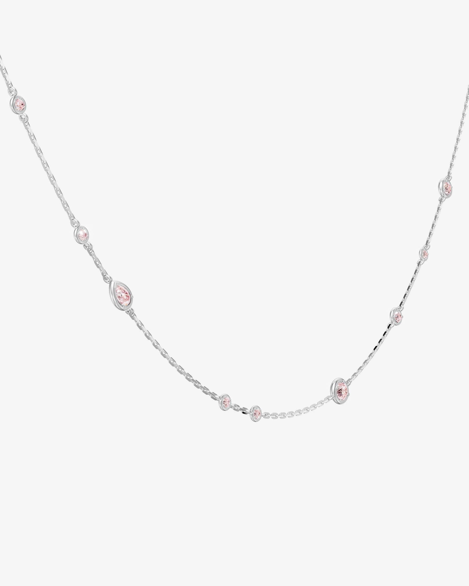 Wild rose bubbles necklace